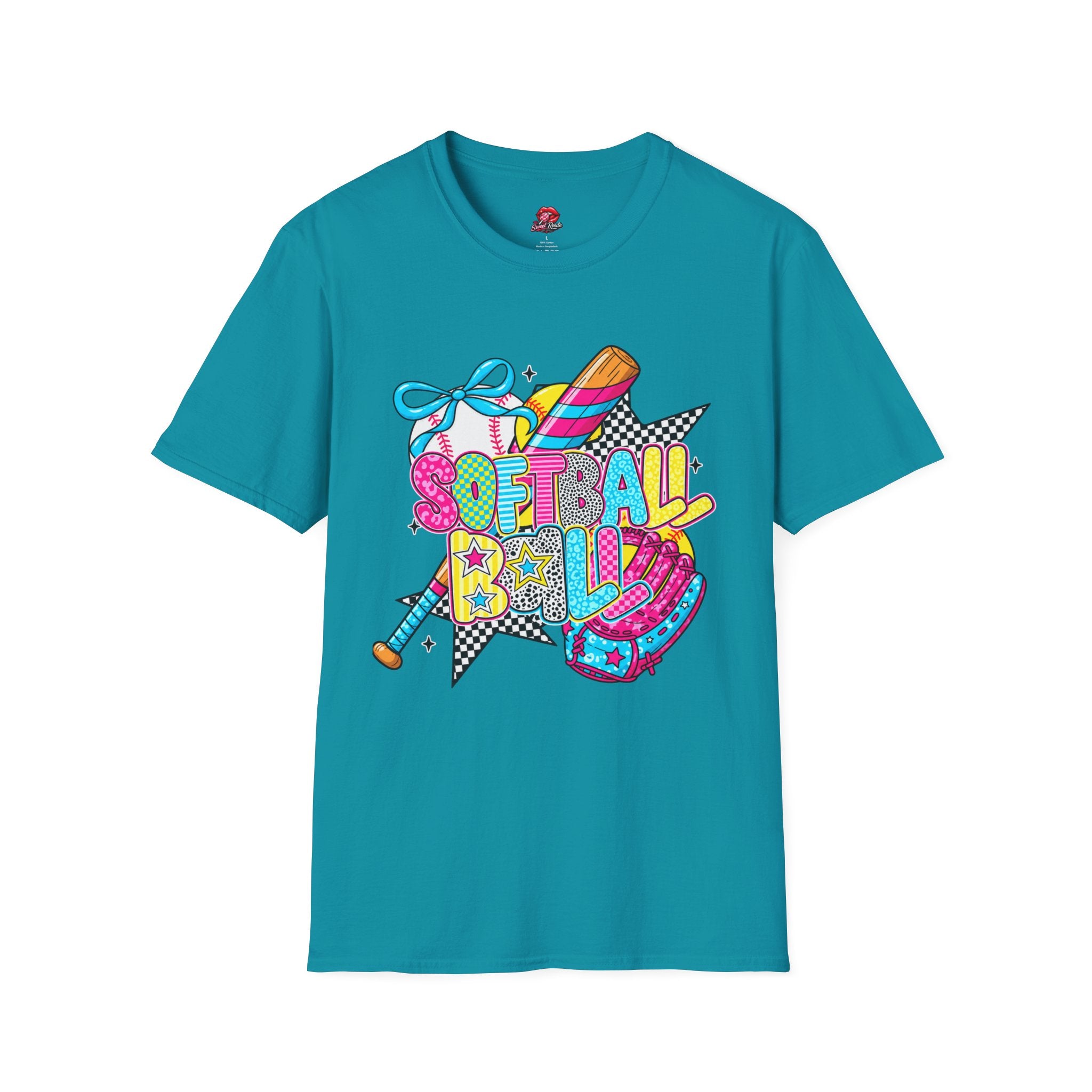 Softball Babe Graphic T-Shirt