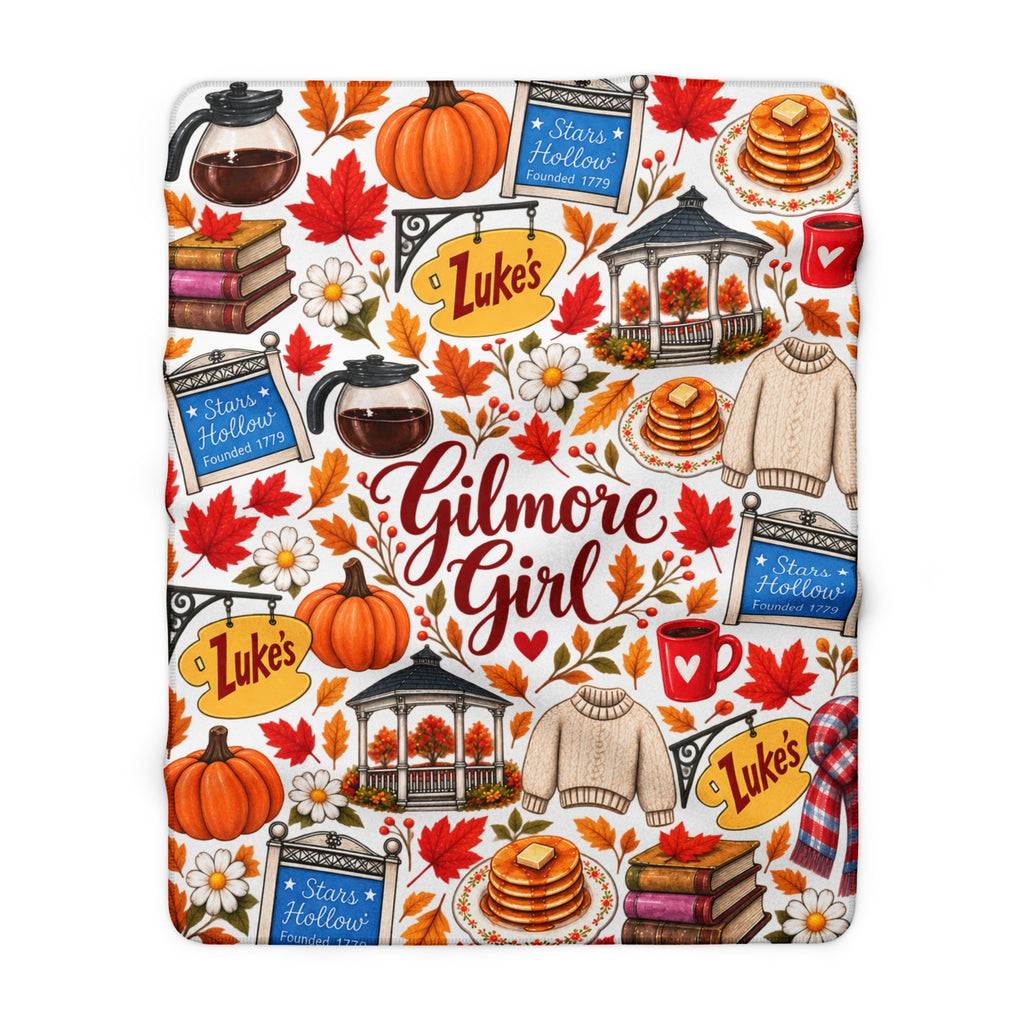 Gilmore Girls Inspired Sherpa Blanket