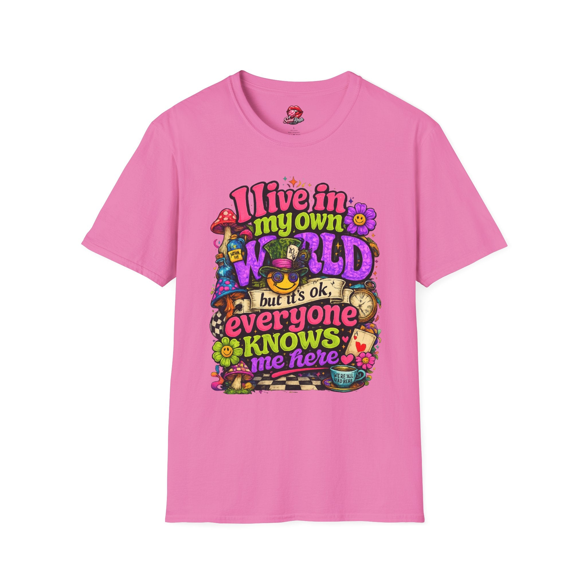 I Live In My Own World T-Shirt