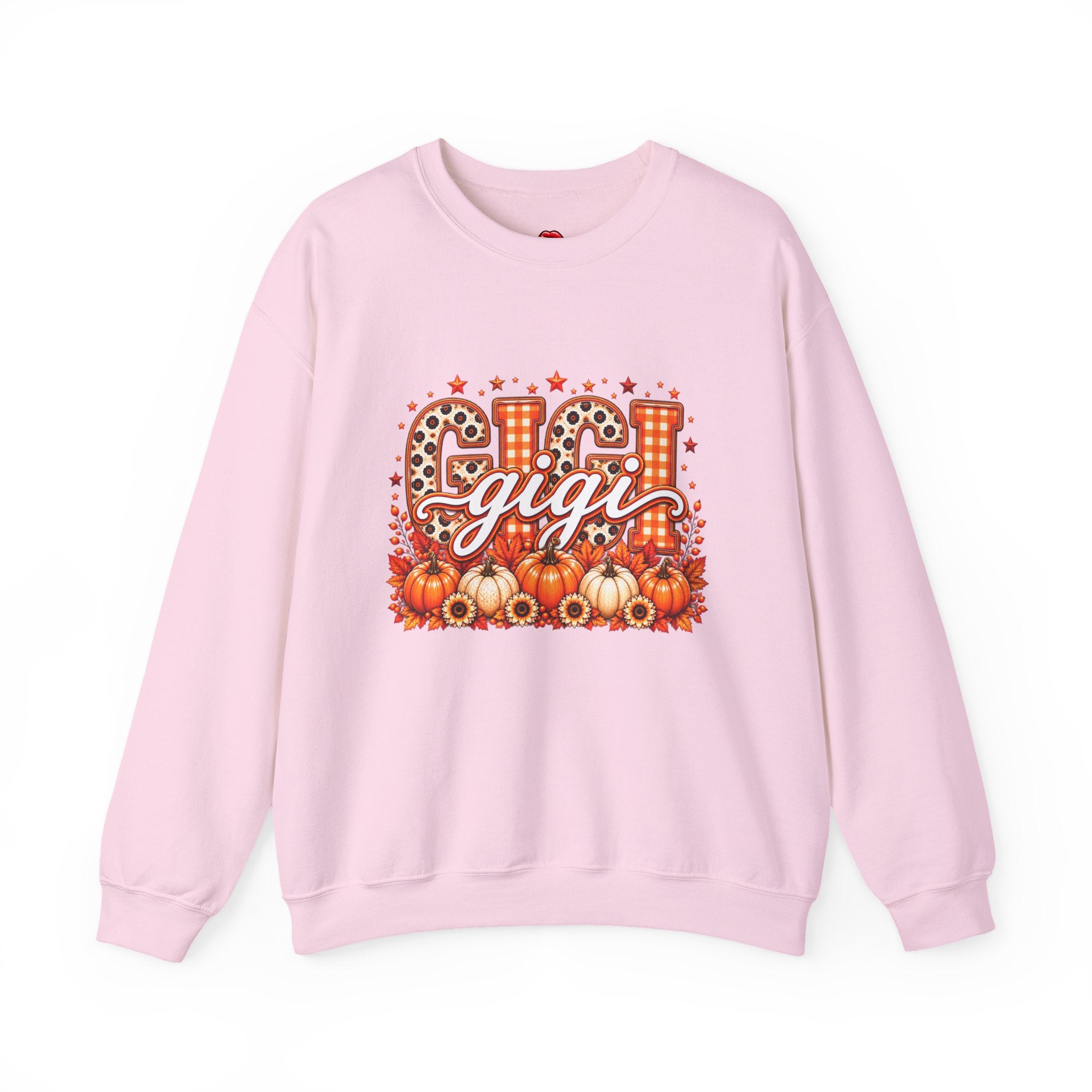 Gigi Fall Pumpkin Crewneck Sweatshirt
