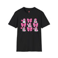 Pink Bow Cheerleader Ghosts T-Shirt