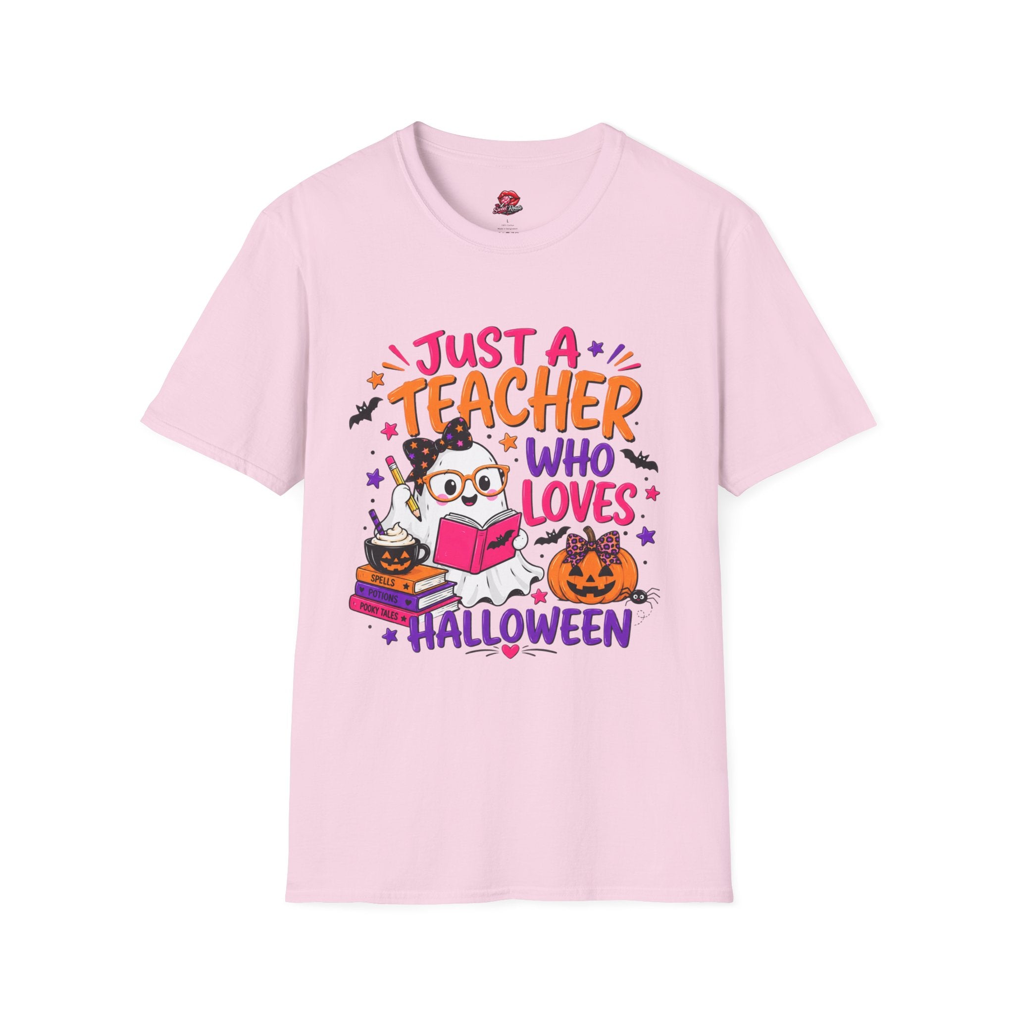 Just a Teacher Who Loves Halloween Tee