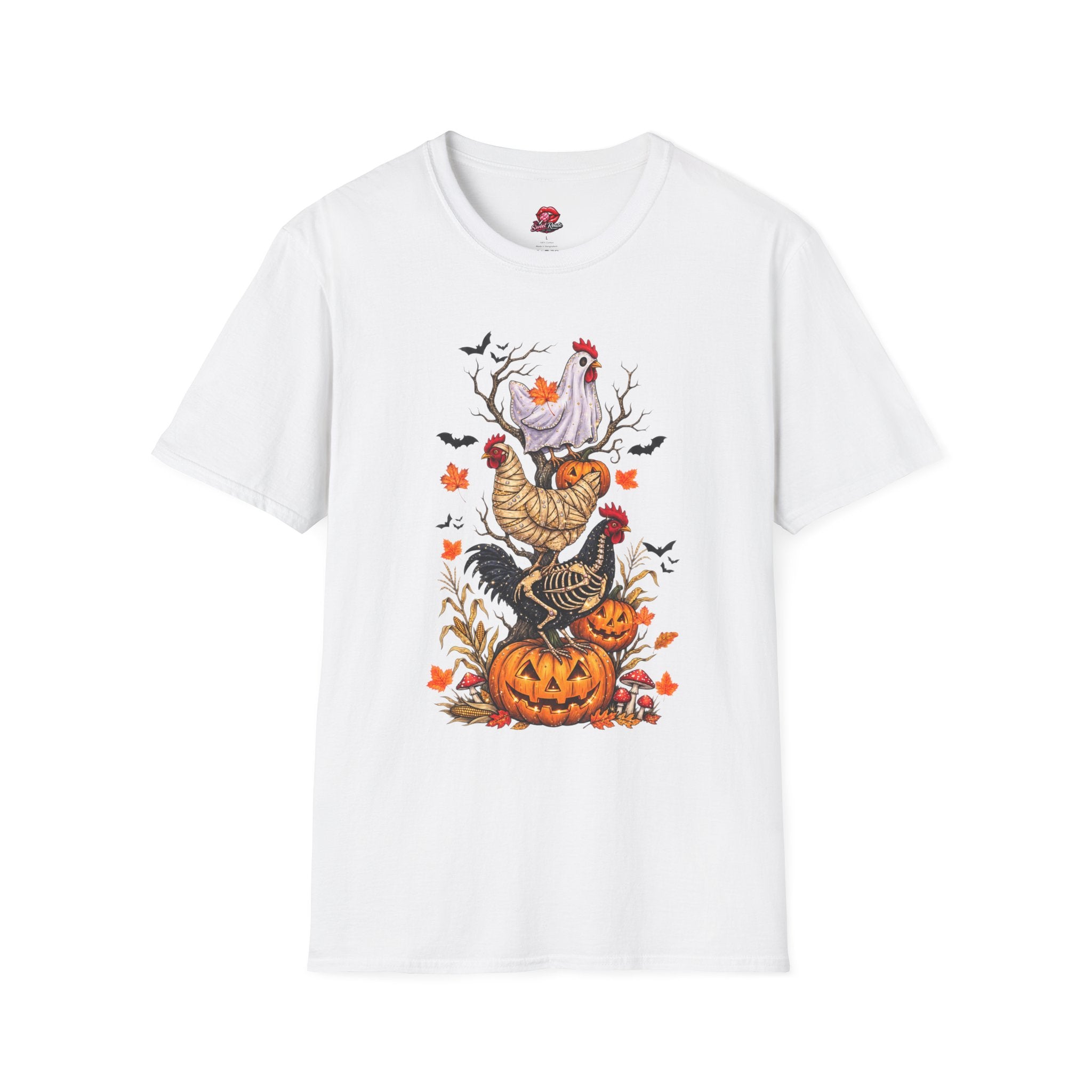 Halloween Chicken Stack T-Shirt