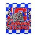 Coahoma Bulldogs Sherpa Fleece Blanket