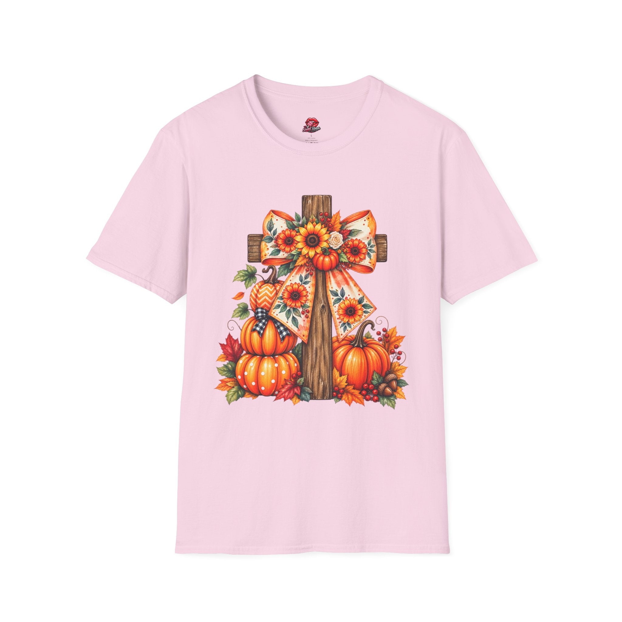 Autumn Sunflower Faith Harvest Tee