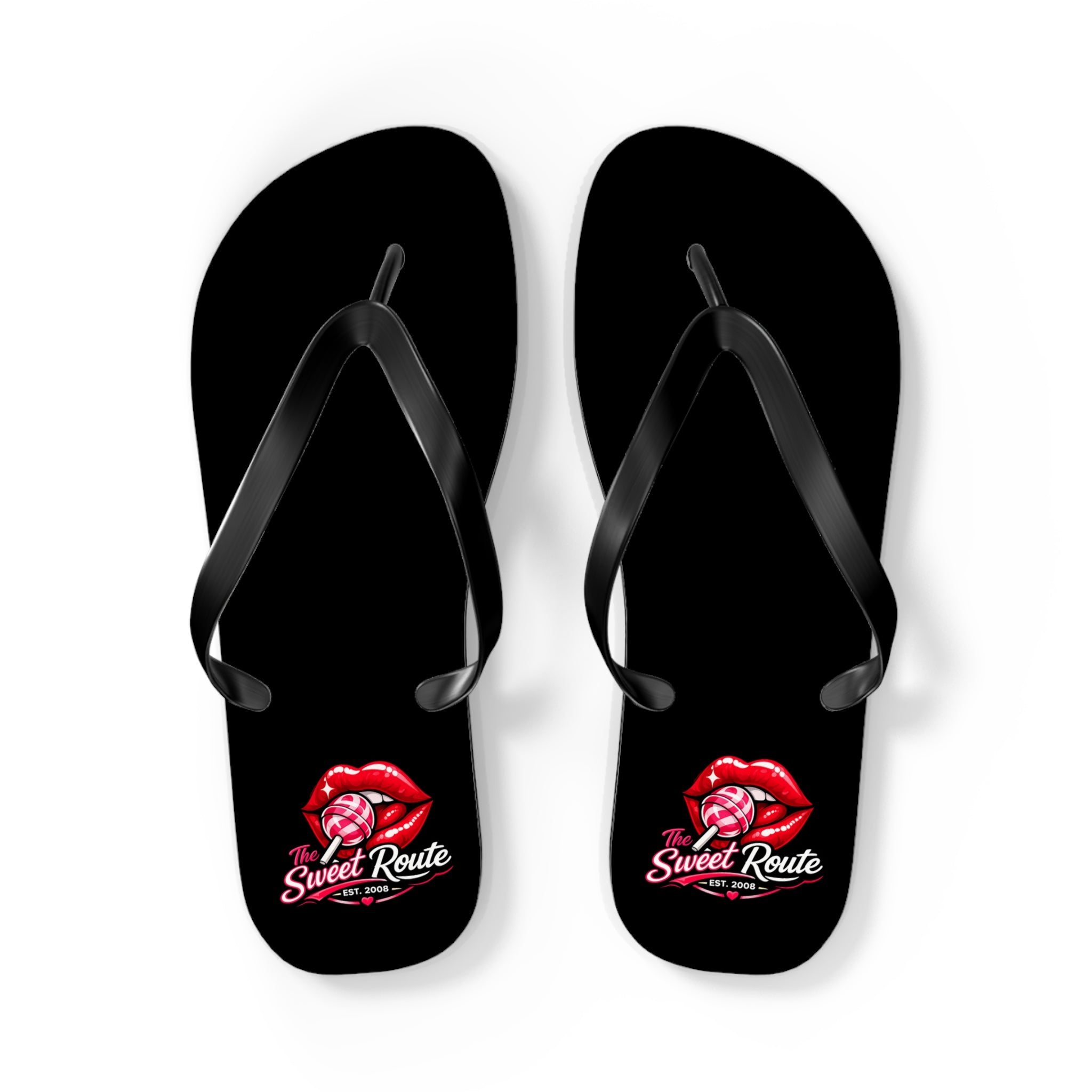 Sweet Route Flip Flops