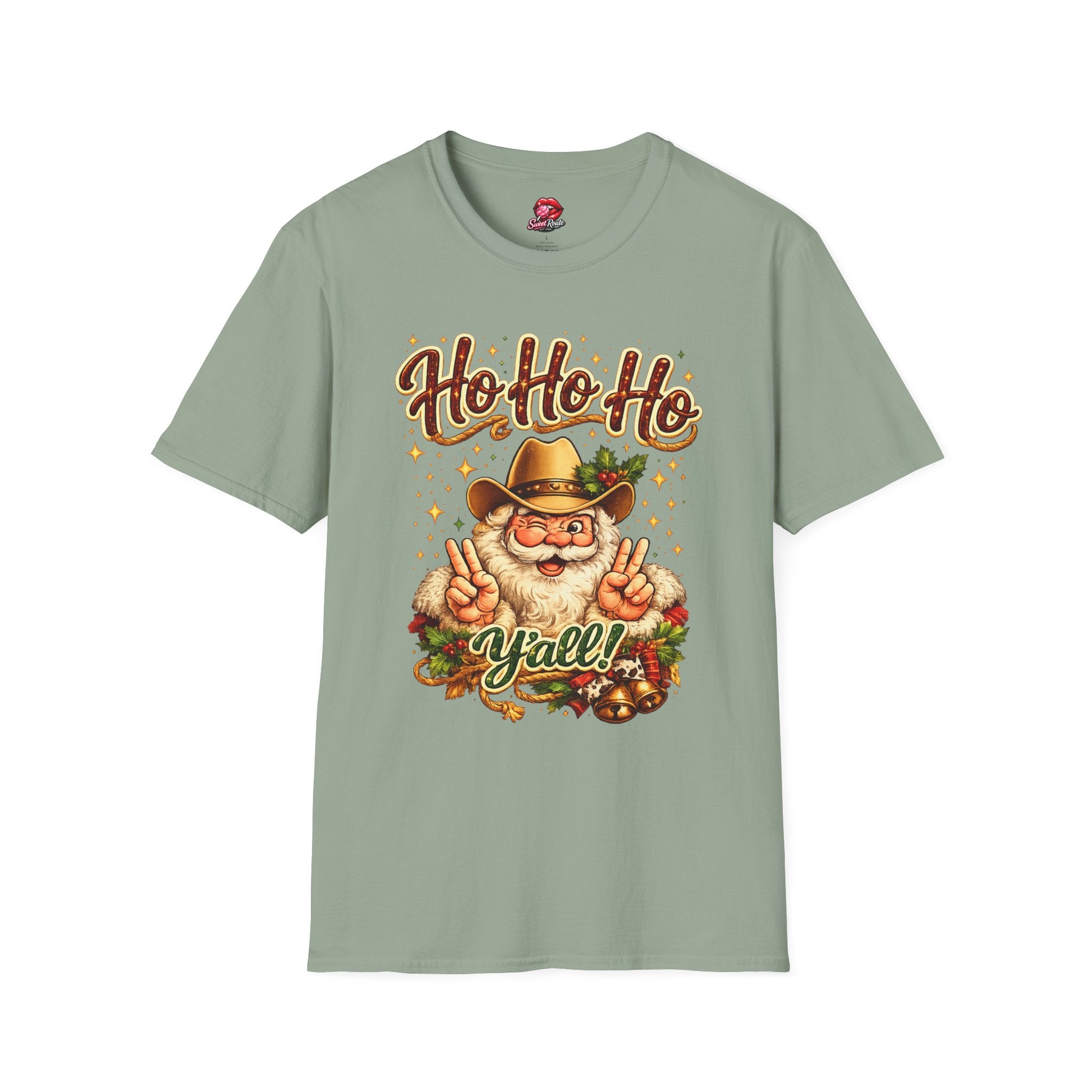 Ho Ho Ho Cowboy Santa T-Shirt