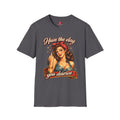 Have the Day retro pinup middle finger T-Shirt
