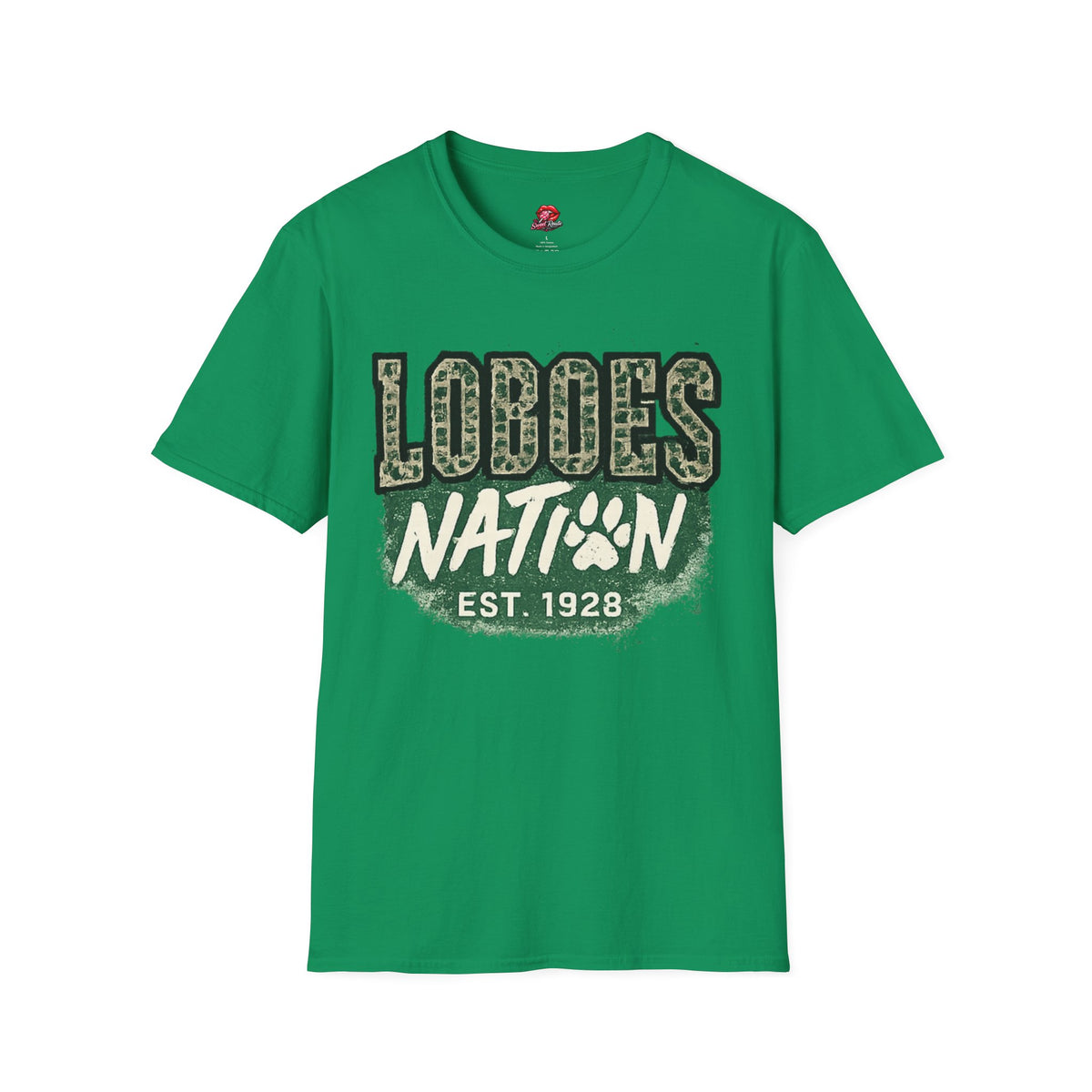 Loboes Nation Camo Print T-Shirt