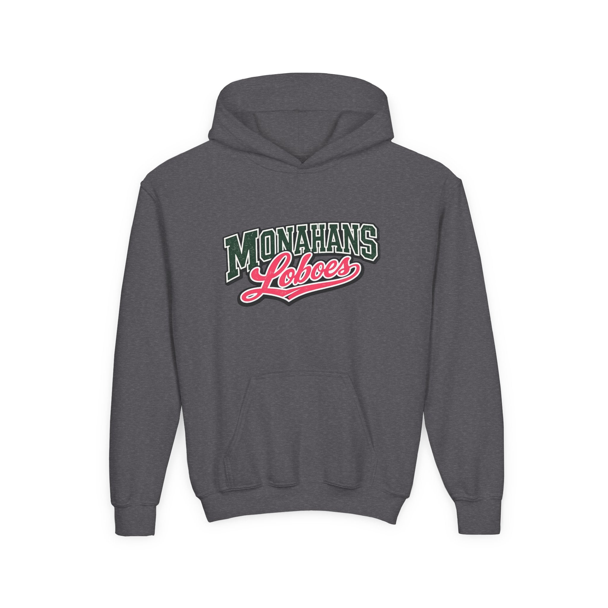 Monahans Loboes Youth Hoodie – Vintage School Spirit Pullover