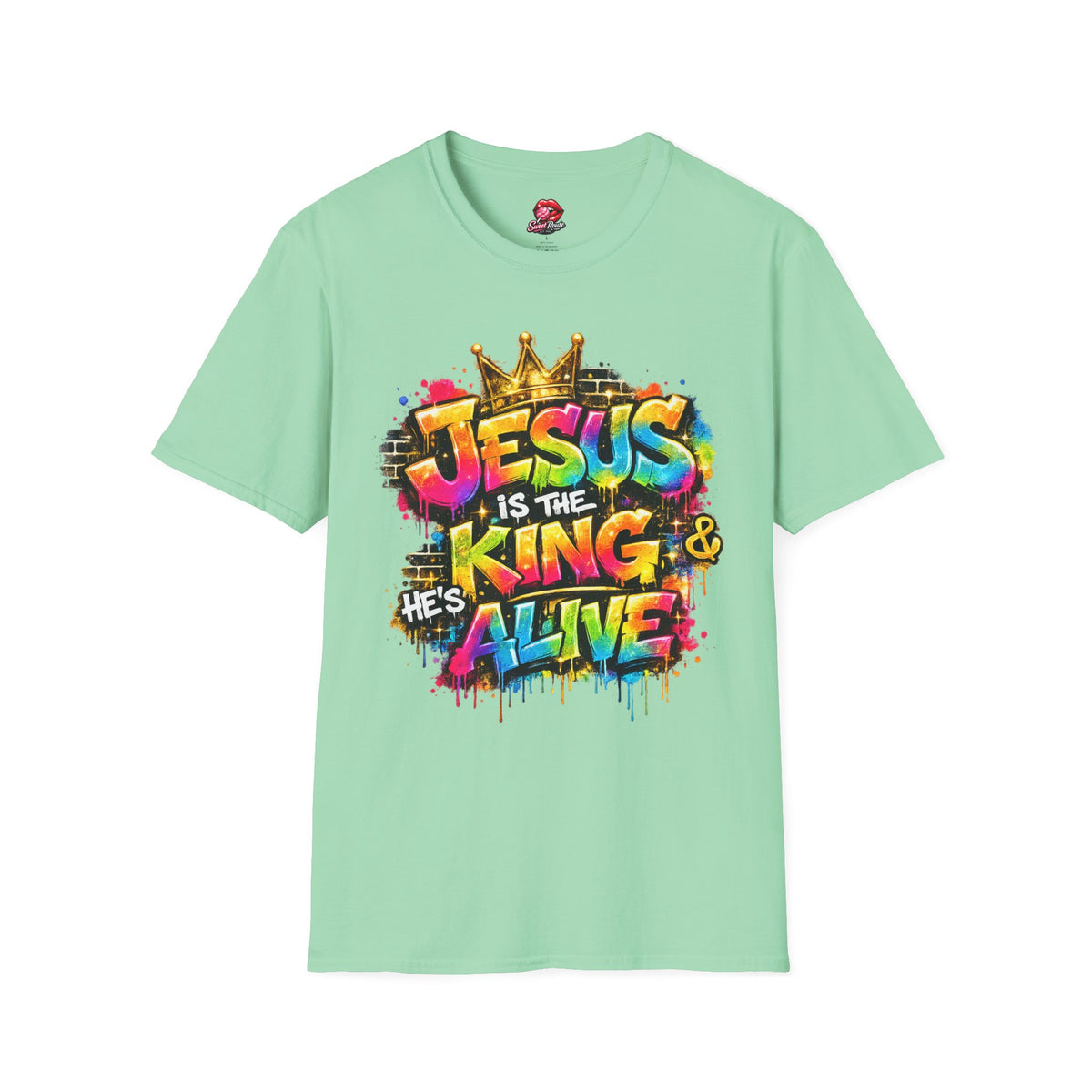 Jesus Is The King graffiti T-Shirt
