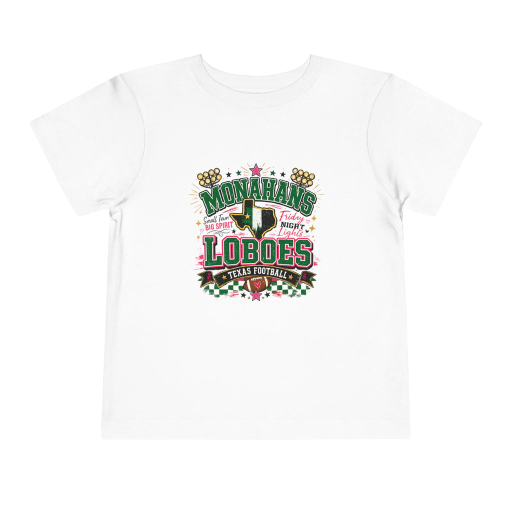 Monahans Loboes Toddler Football Tee