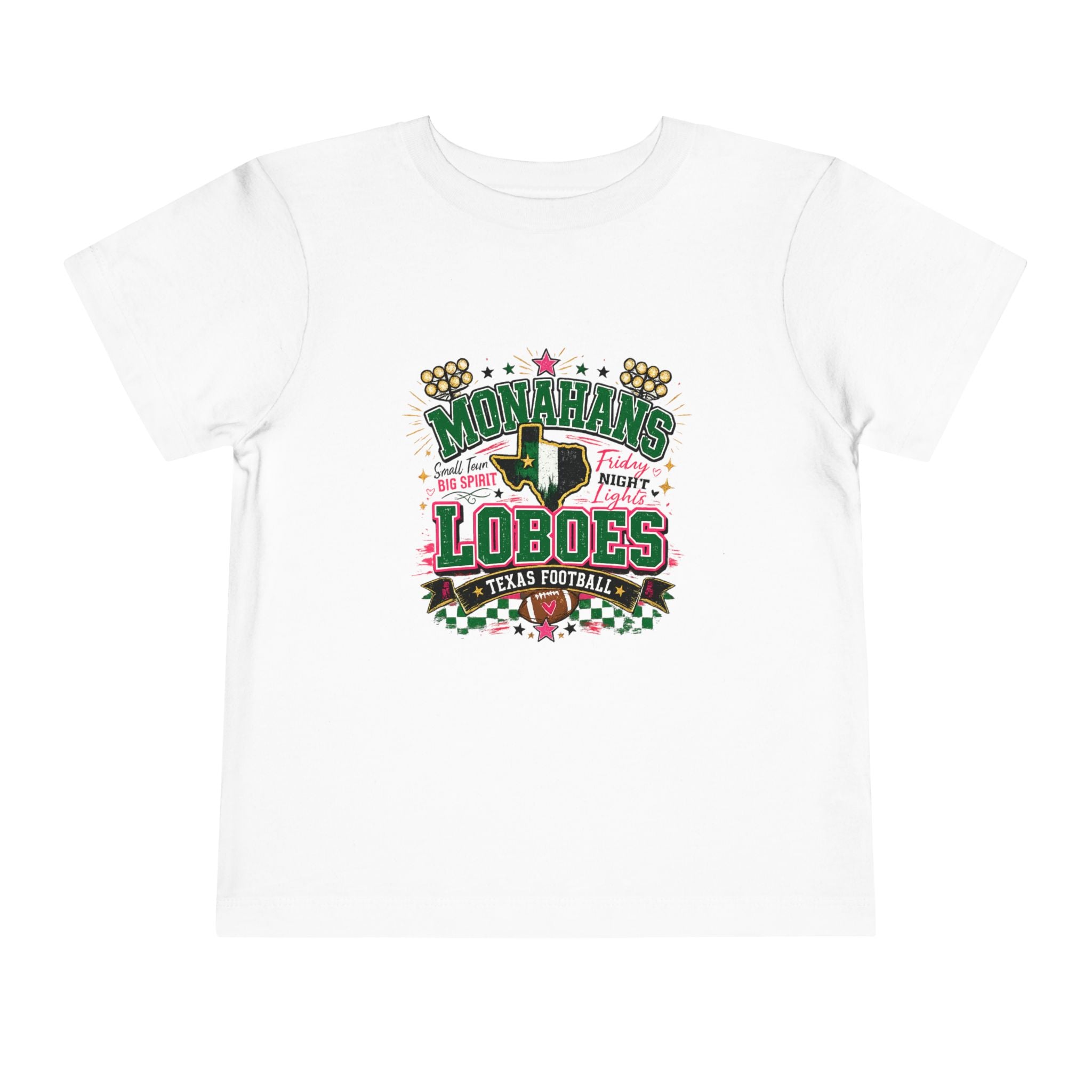 Monahans Loboes Toddler Football Tee