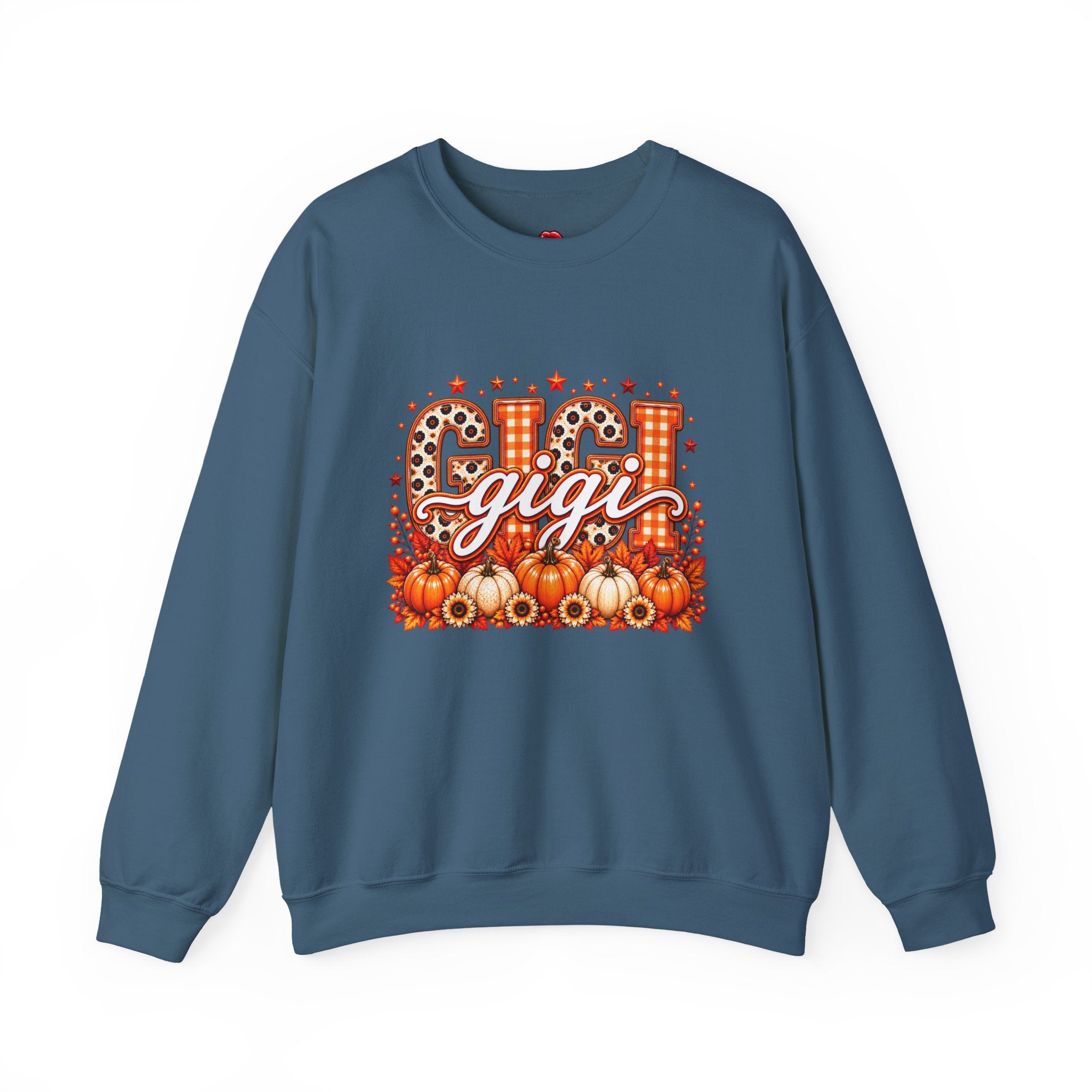 Gigi Fall Pumpkin Crewneck Sweatshirt