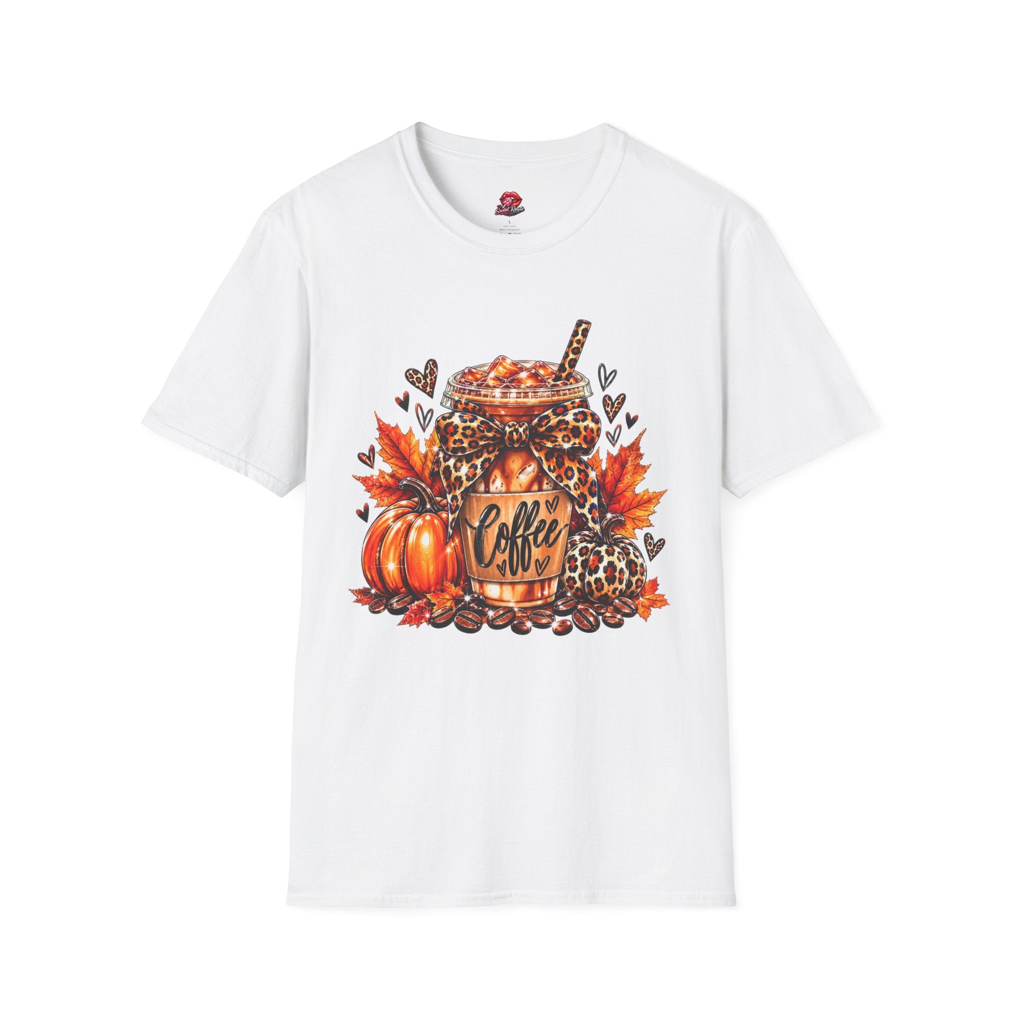 Fall Pumpkin Spice Latte Autumn Tee
