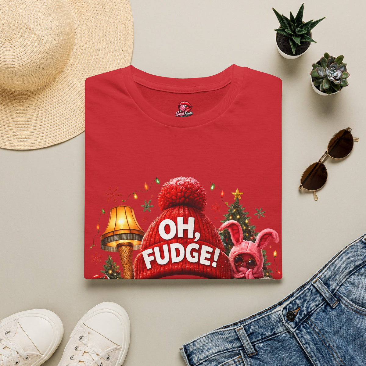 Oh, Fudge! Christmas Movie Quote T-Shirt