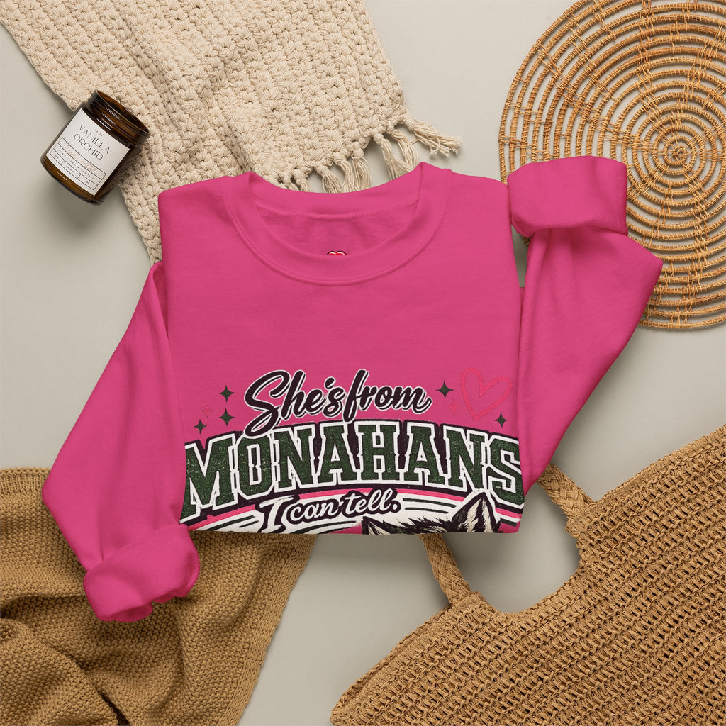 Monahans Lobo Land Vintage Worn Crewneck Sweatshirt