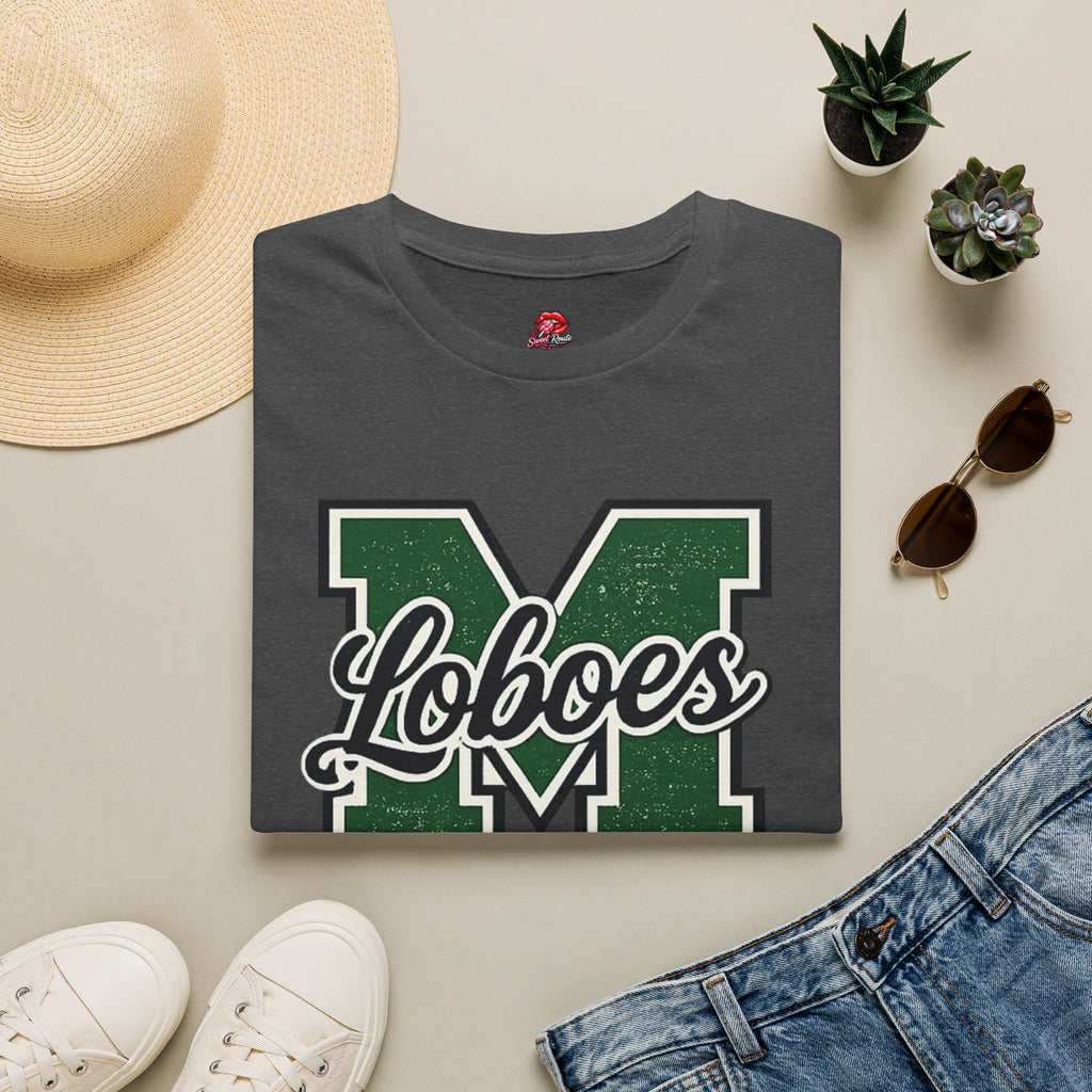 Loboes M Vintage Letterman T‑Shirt