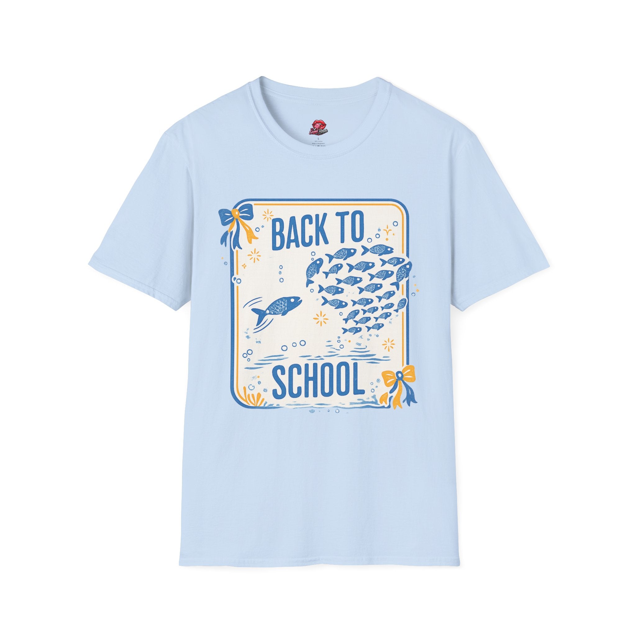 Back to School Fish Teacher T-Shirt | Cute School of Fish Tee | Elementary Teacher Shirt | First Day of School Graphic Tee | Classroom Teacher Gift