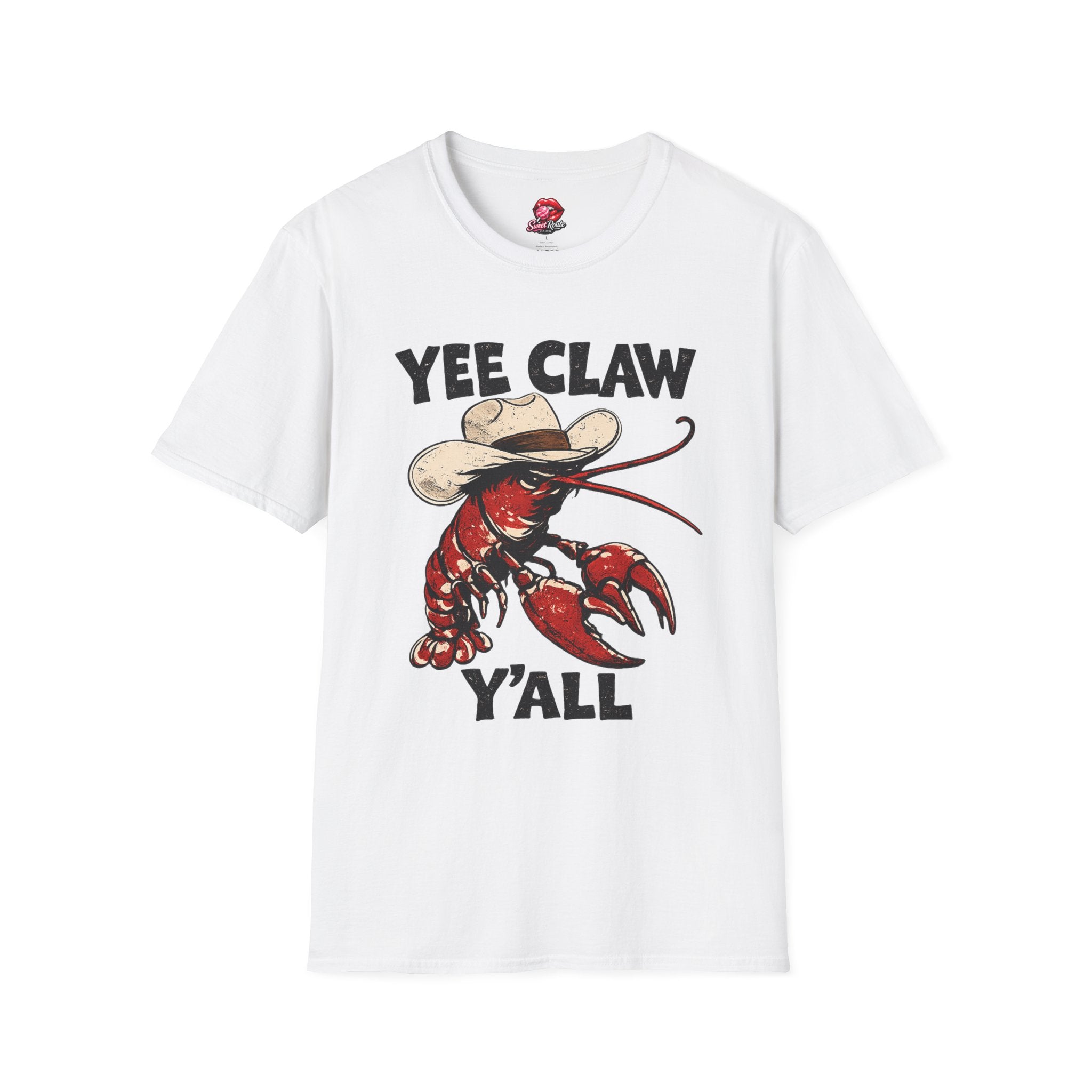Yee Claw lobster with cowboy hat T-Shirt
