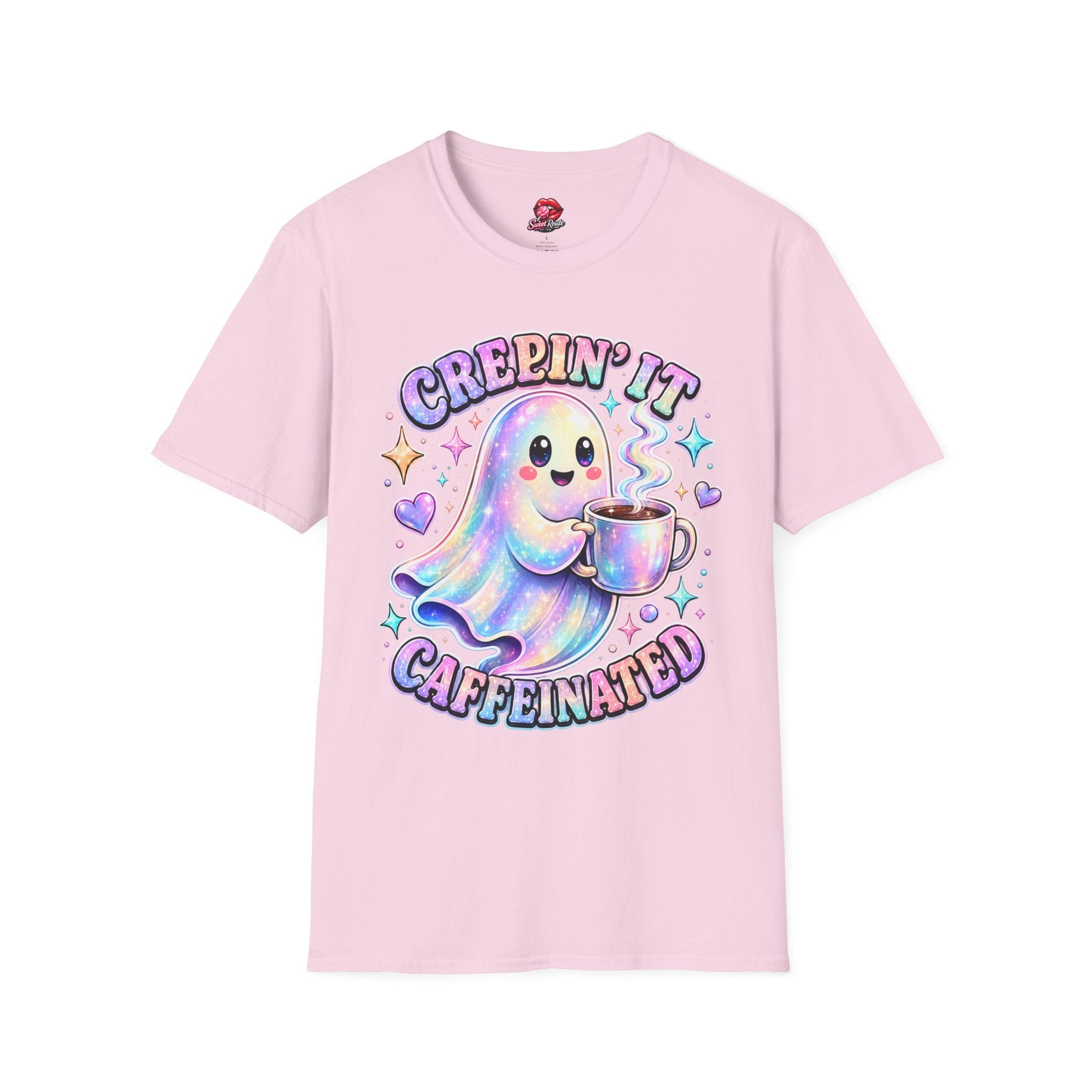 Creepin' It ghost sipping coffee T-Shirt