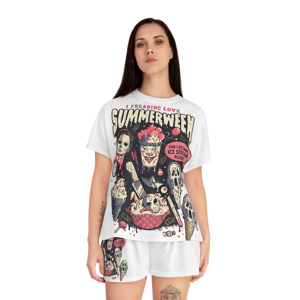 I Freaking Love Summerween Sleepwear Set