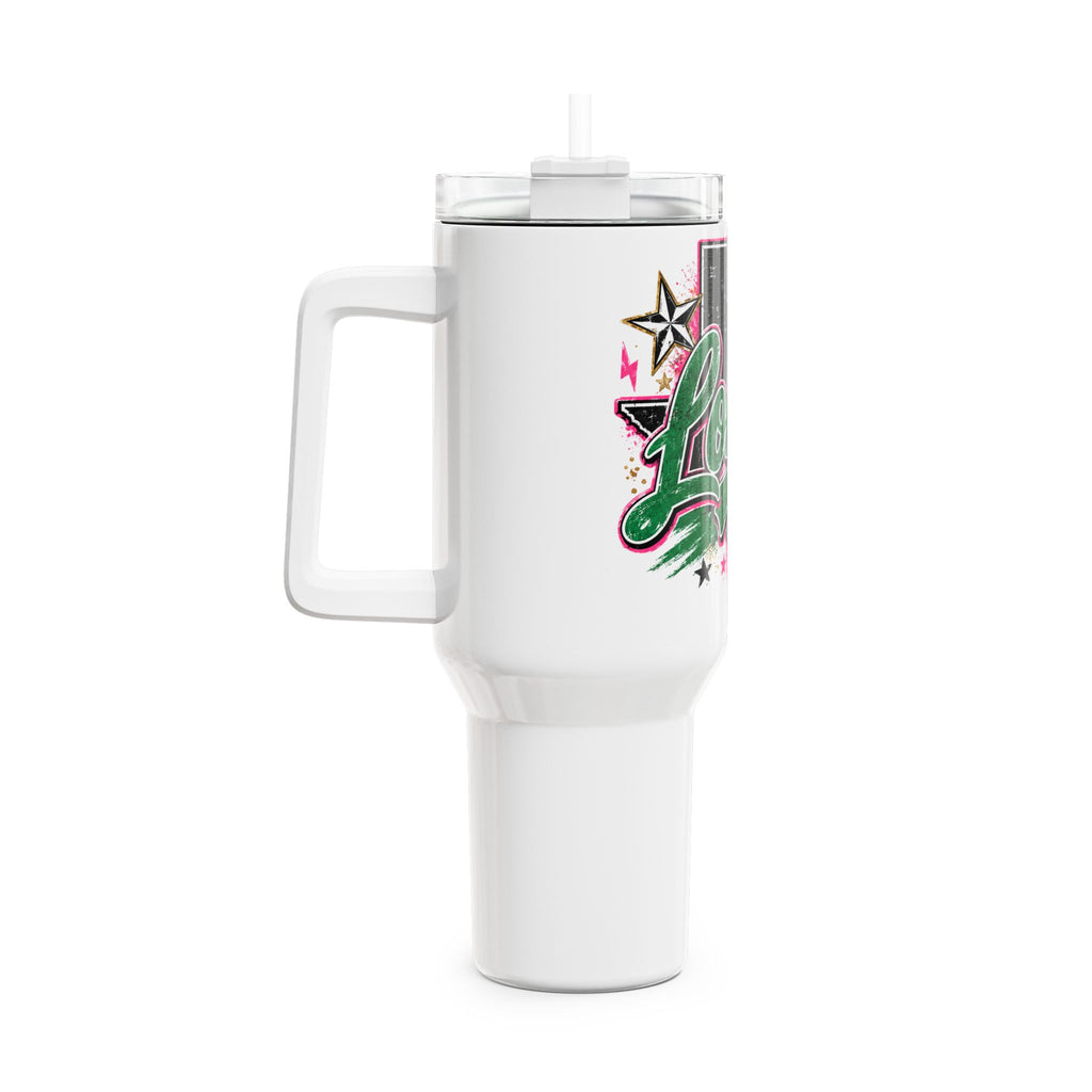 40oz Texas Loboes Texas Logo Tumbler