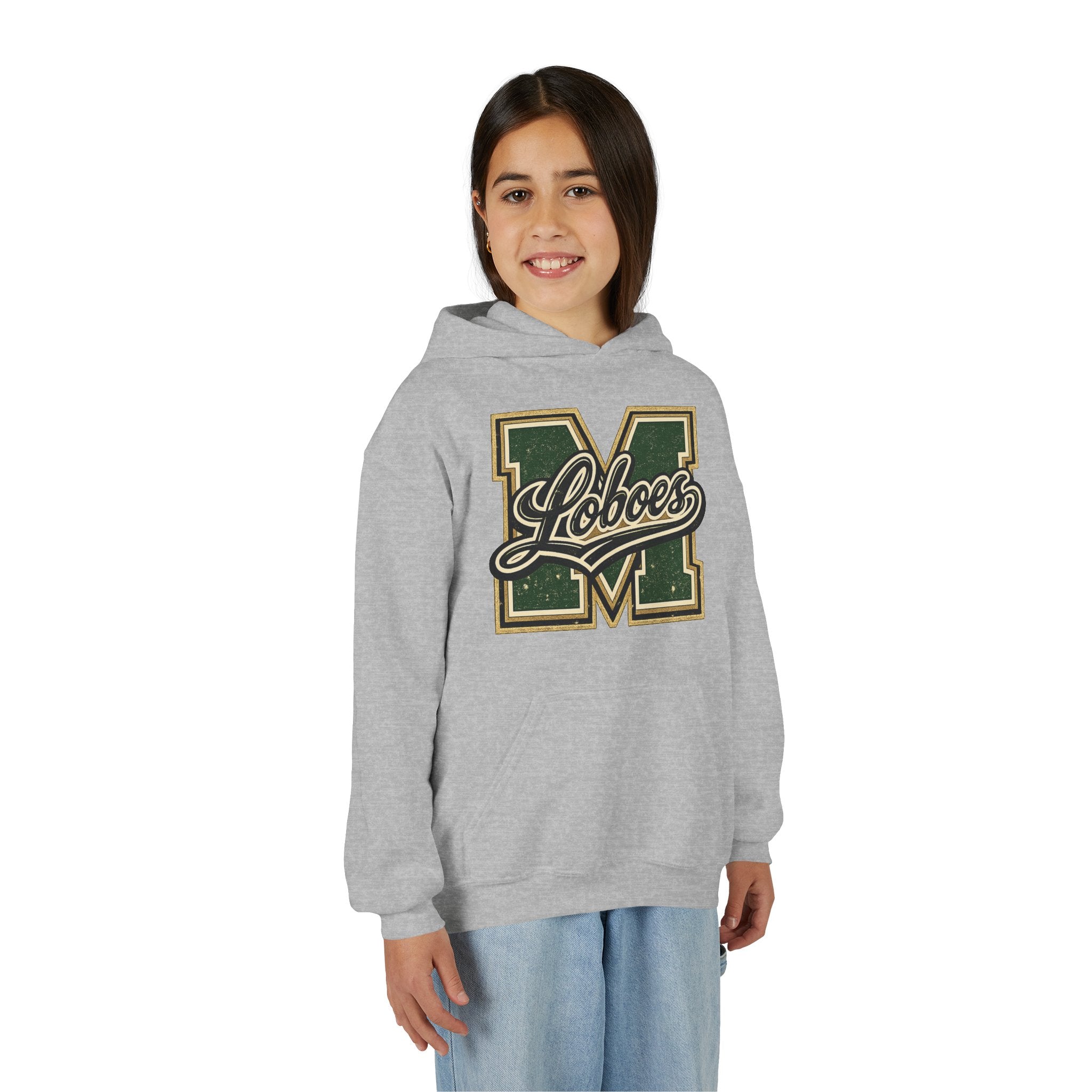 Youth Loboes M Letter Hoodie