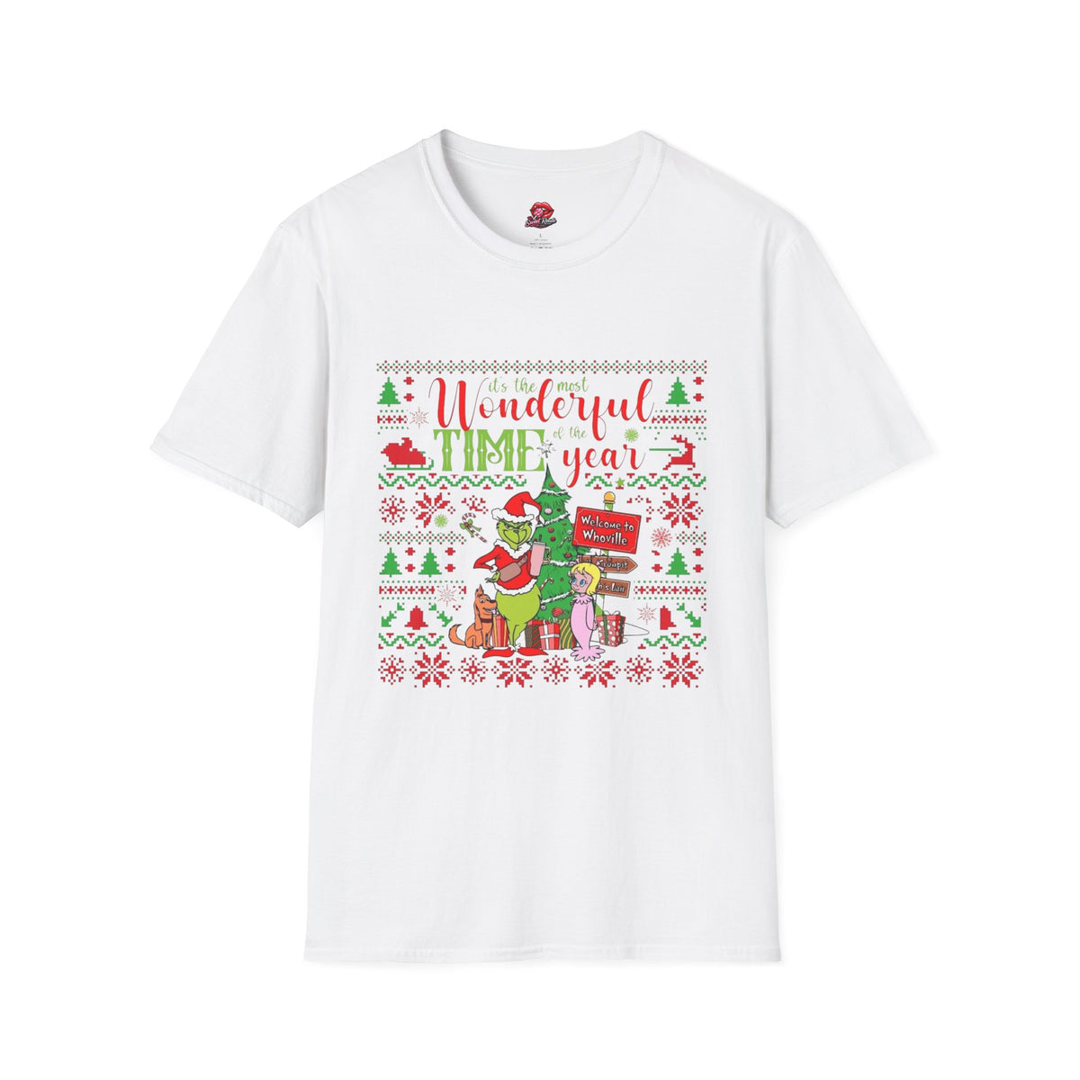 Wonderful Time Christmas Grinch T-Shirt