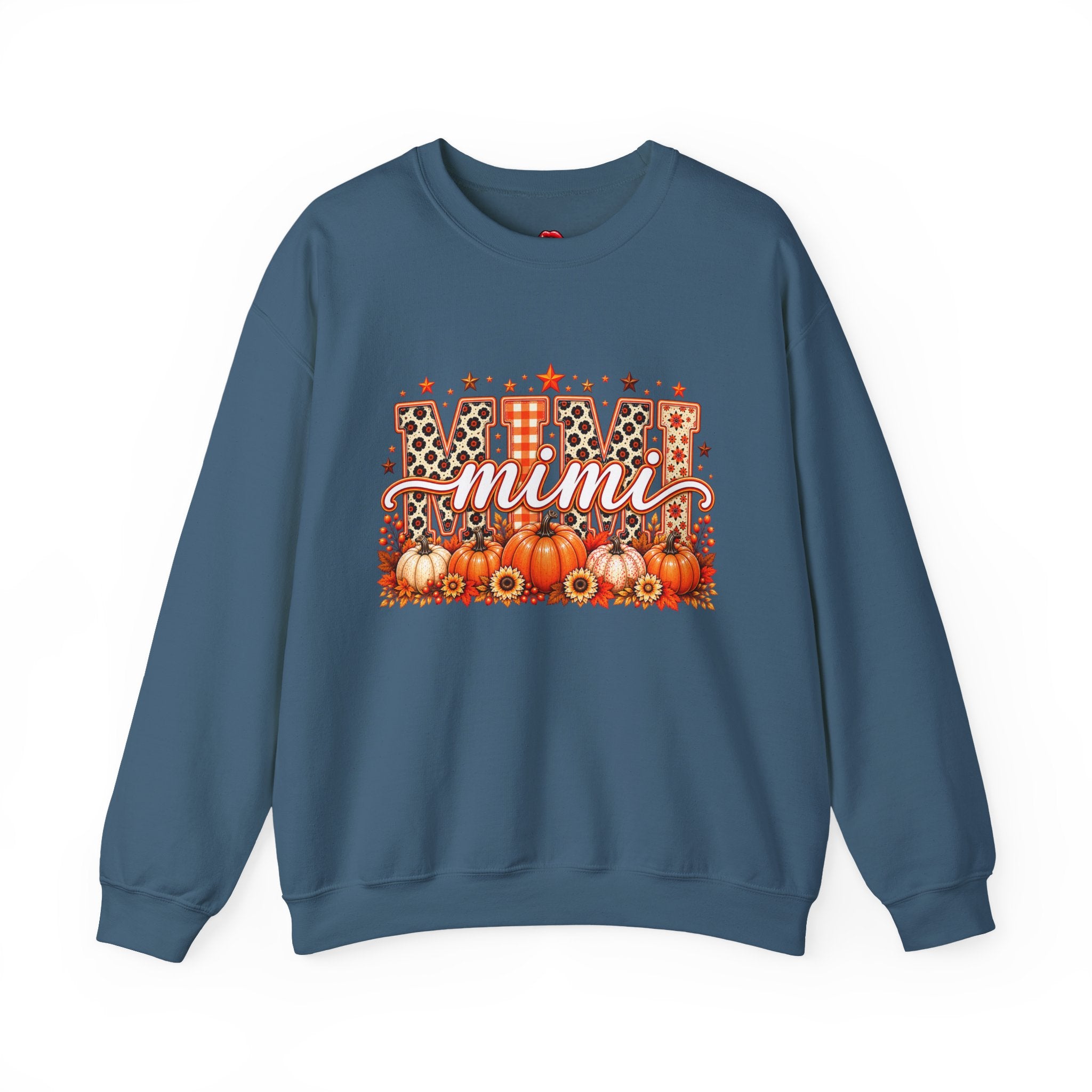 Mimi Fall Pumpkin Crewneck Sweatshirt