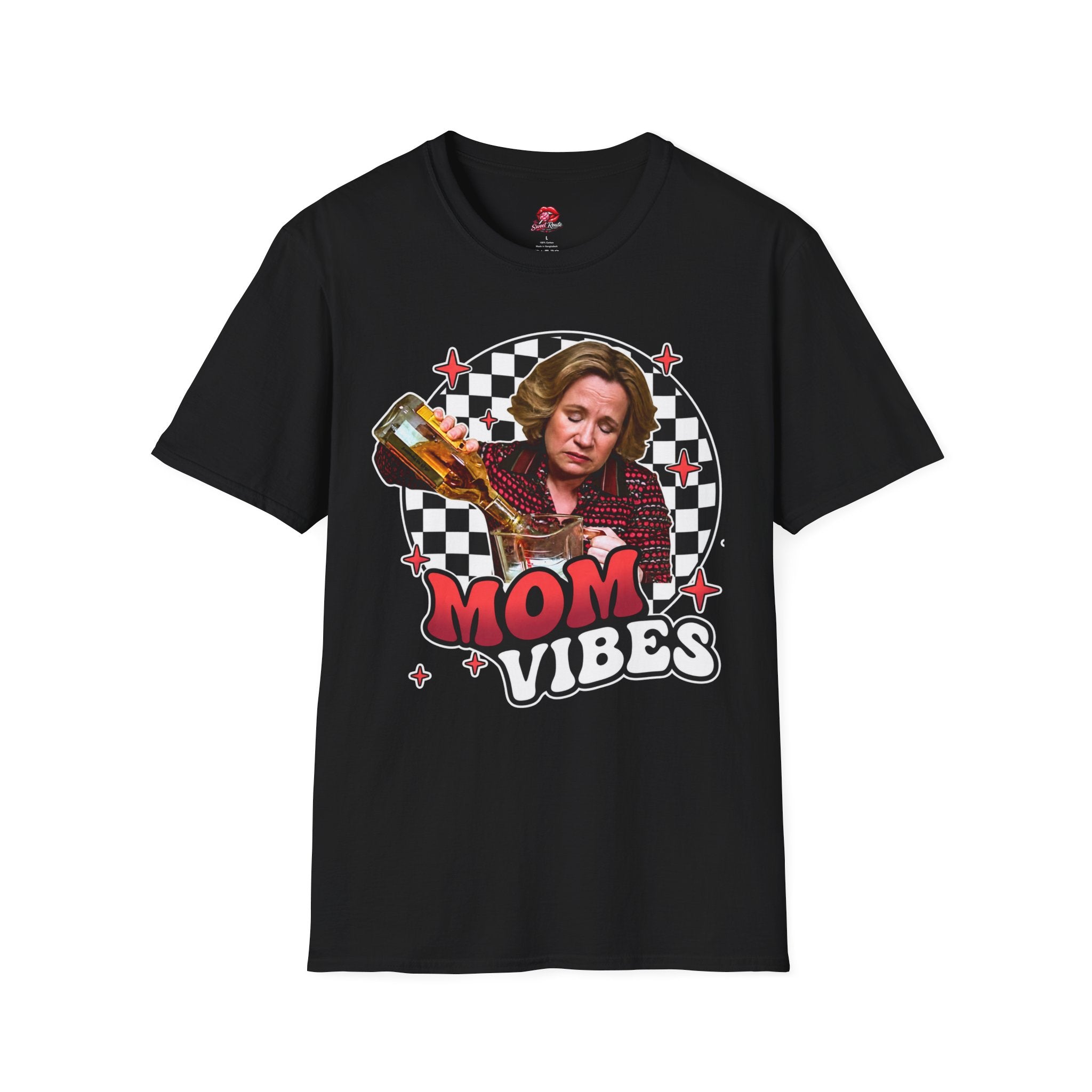 Mom Vibes Kitty T-Shirt