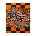 Wink Wildcats Sherpa Fleece Blanket