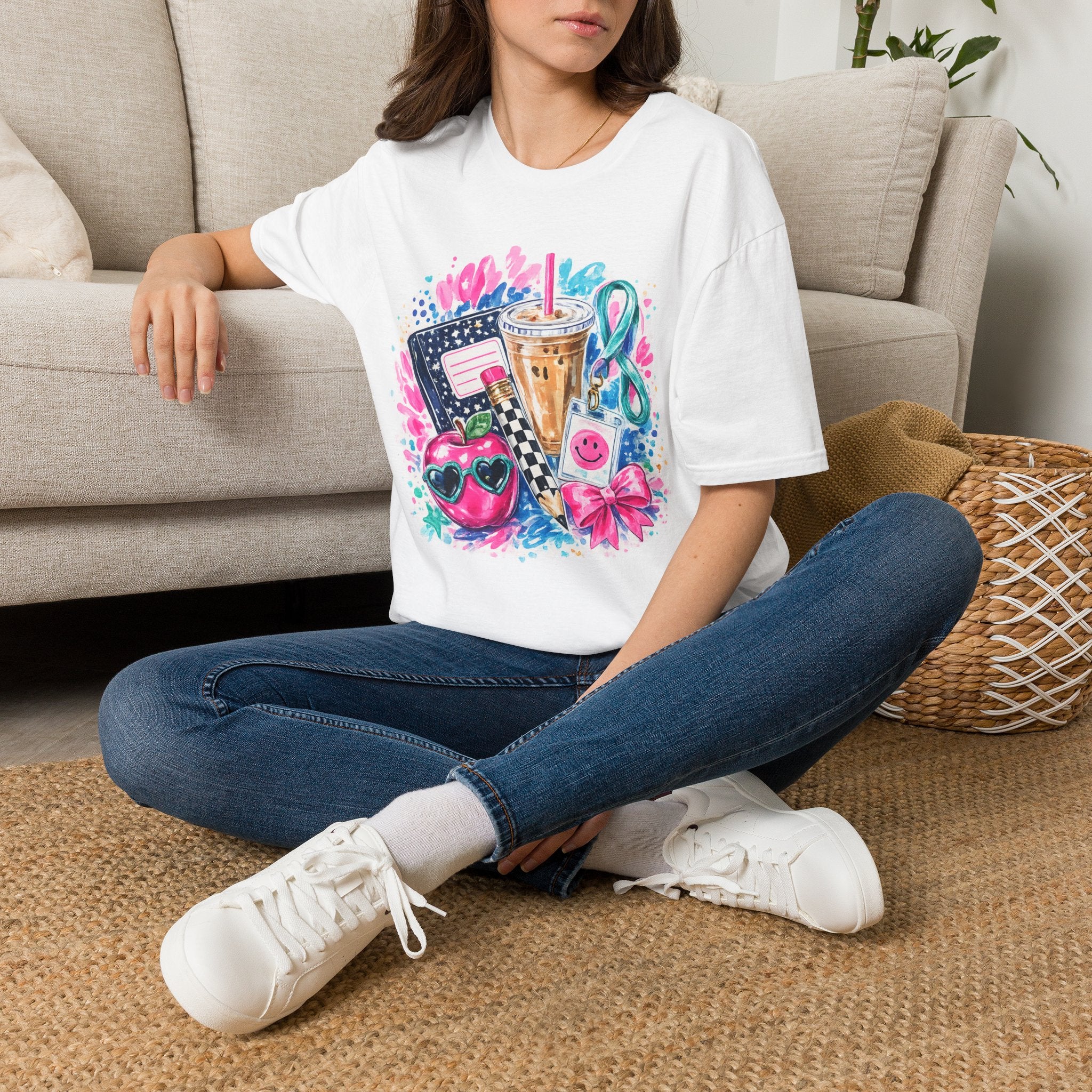 Coffee & Journal Teacher T-Shirt