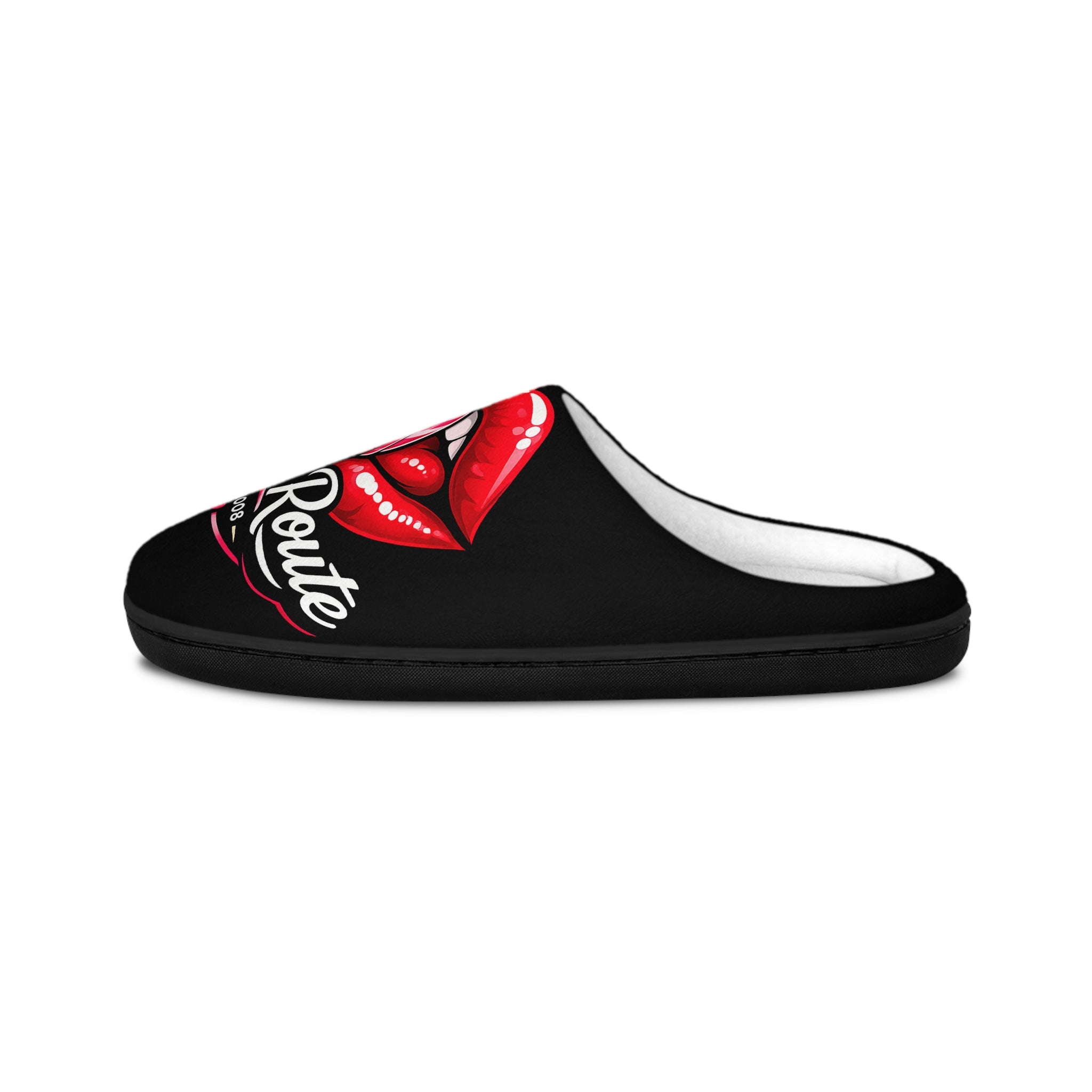 Women's Black The Sweet Route Slippers