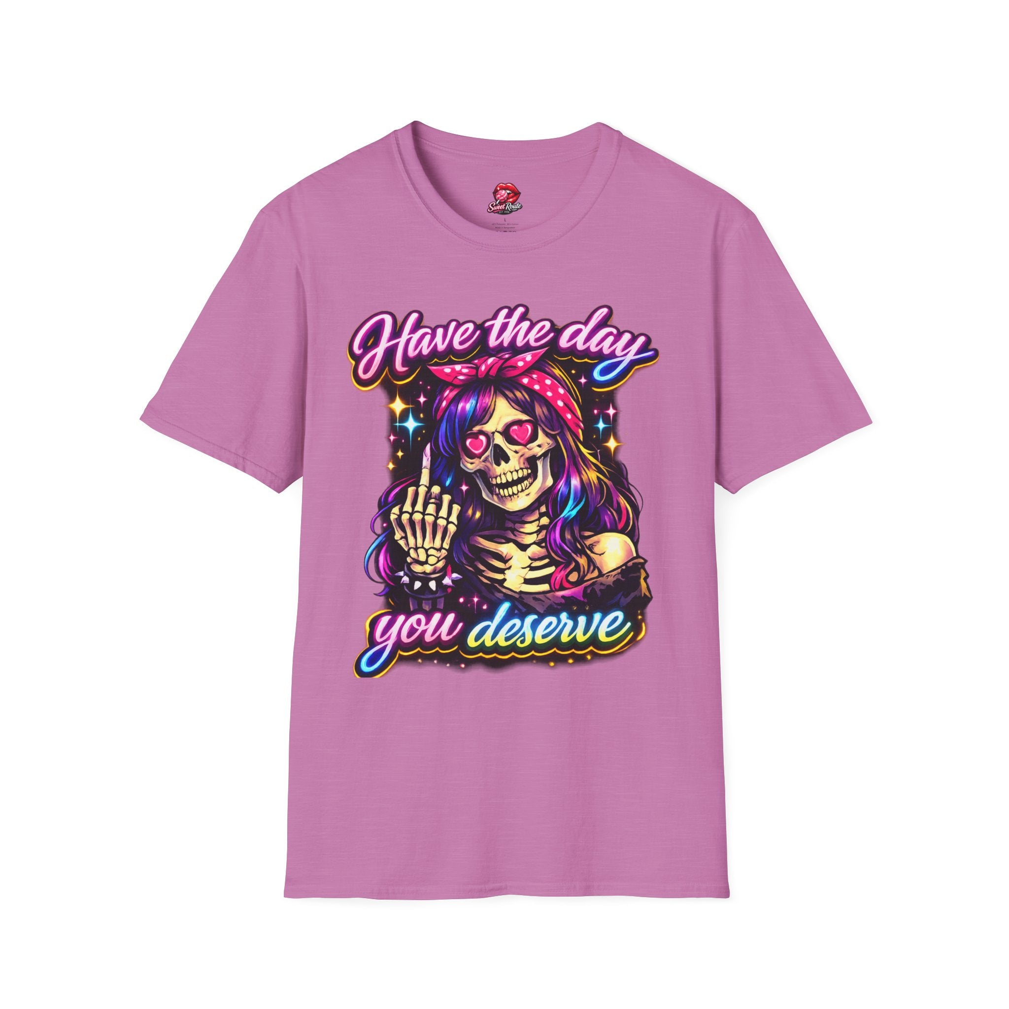 Have the Day Skull Girl Graphic T-Shirt