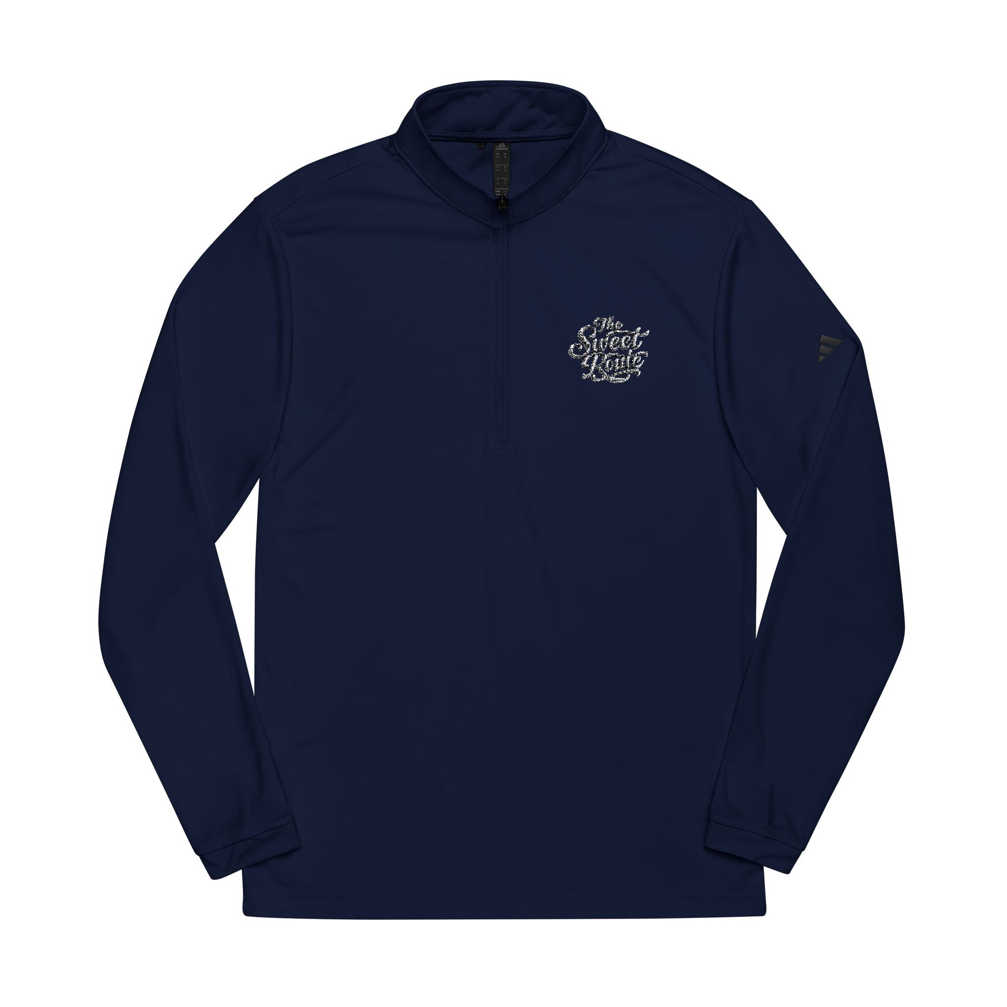 Embroidered Sweet Route Addidas Quarter-Zip Pullover