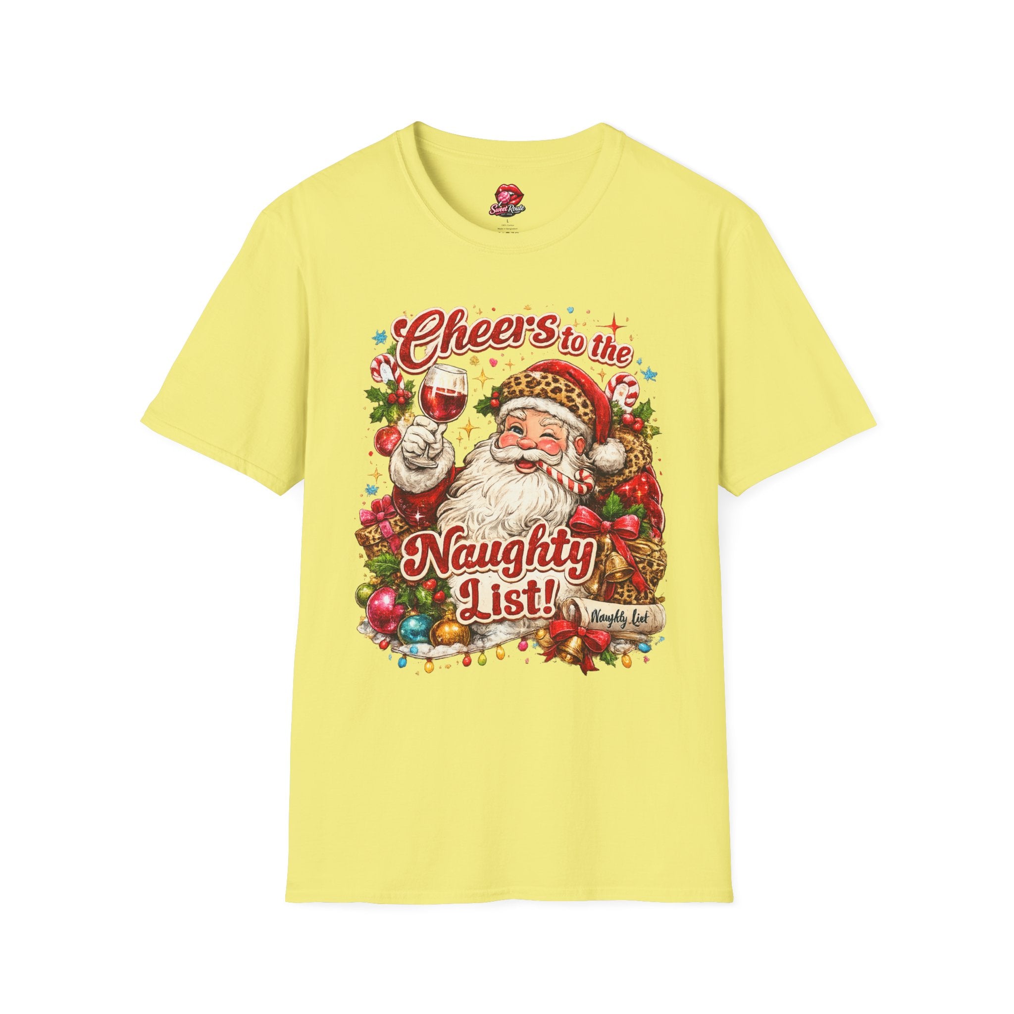 Cheers to the Naughty List T-Shirt