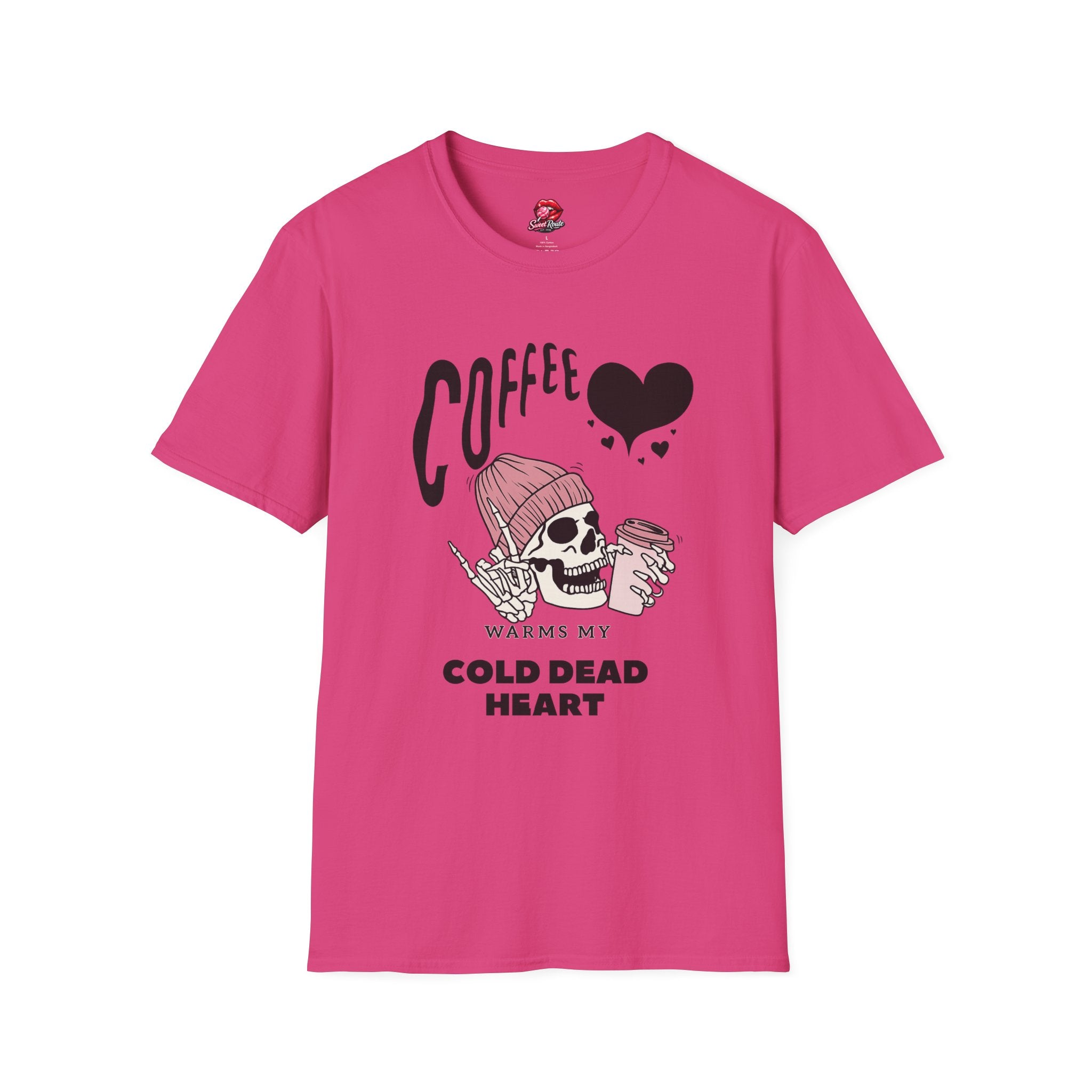 Coffee Warms My Cold Dead Heart Tee