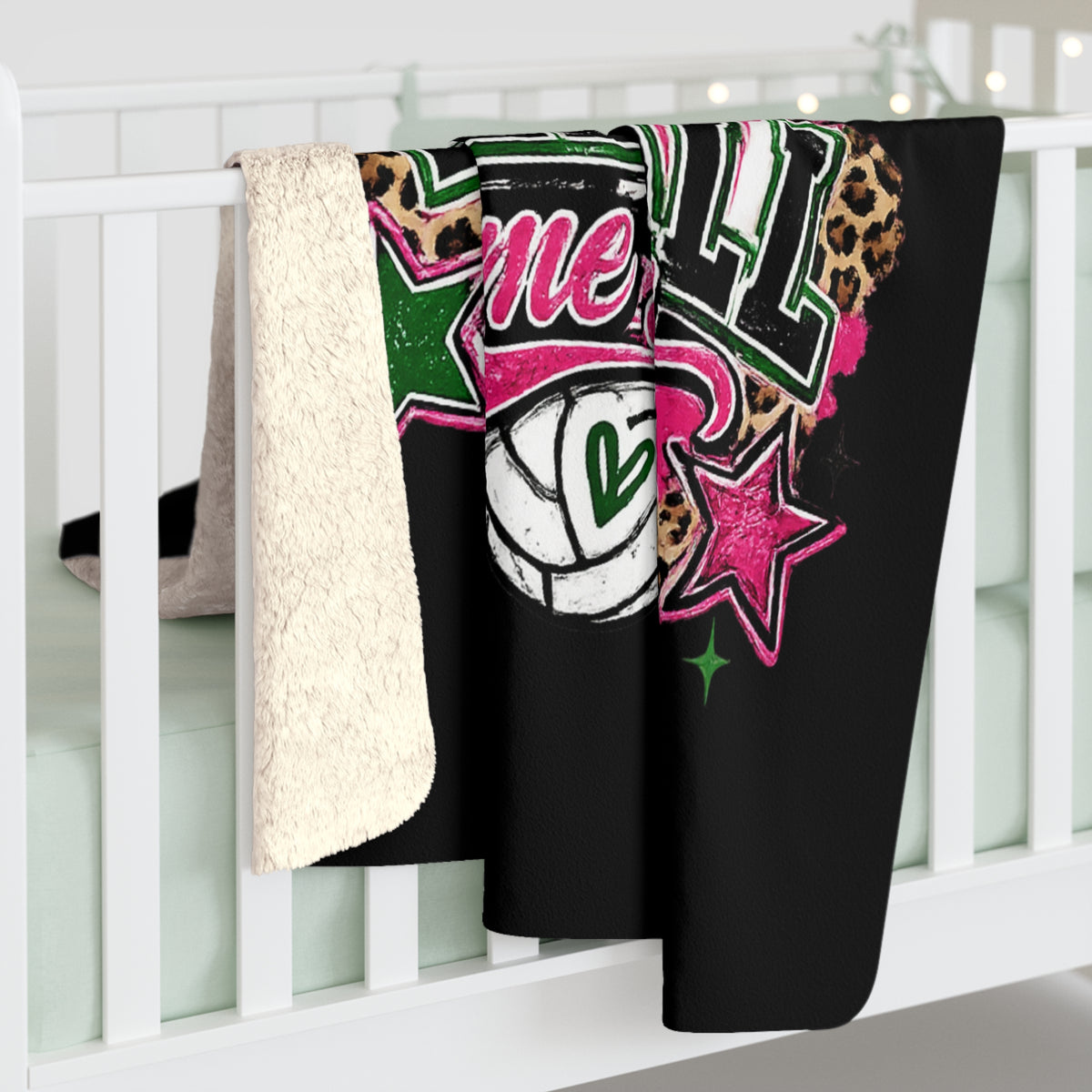 Loboes Volleyball Sherpa Blanket