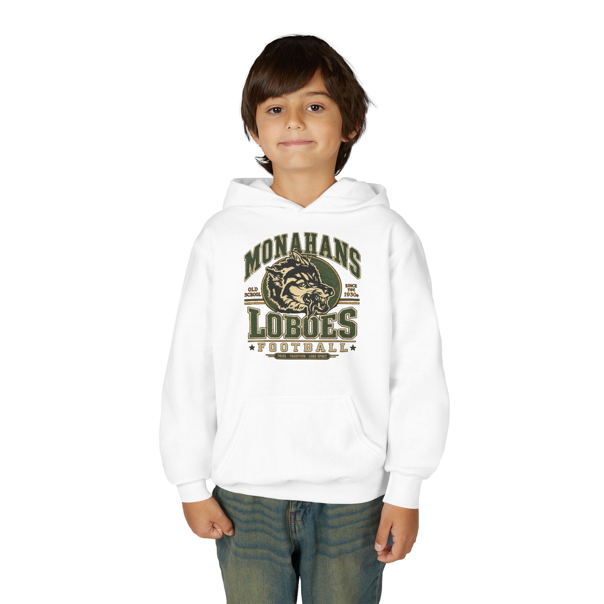 Retro Loboes Youth Hoodie