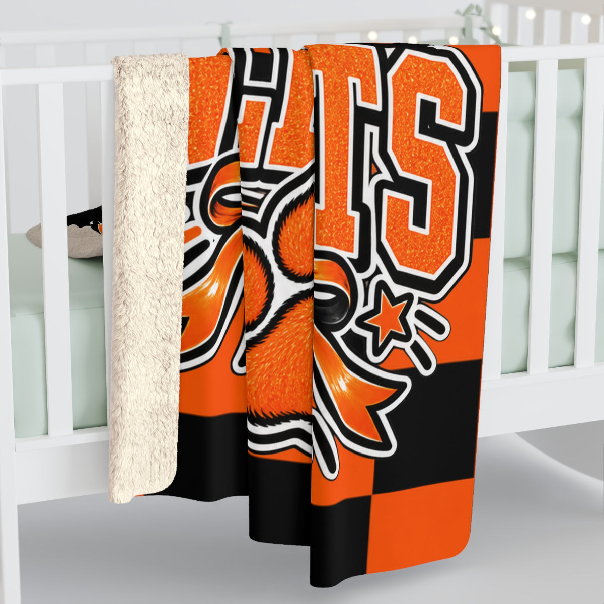 Wink Wildcats Sherpa Blanket