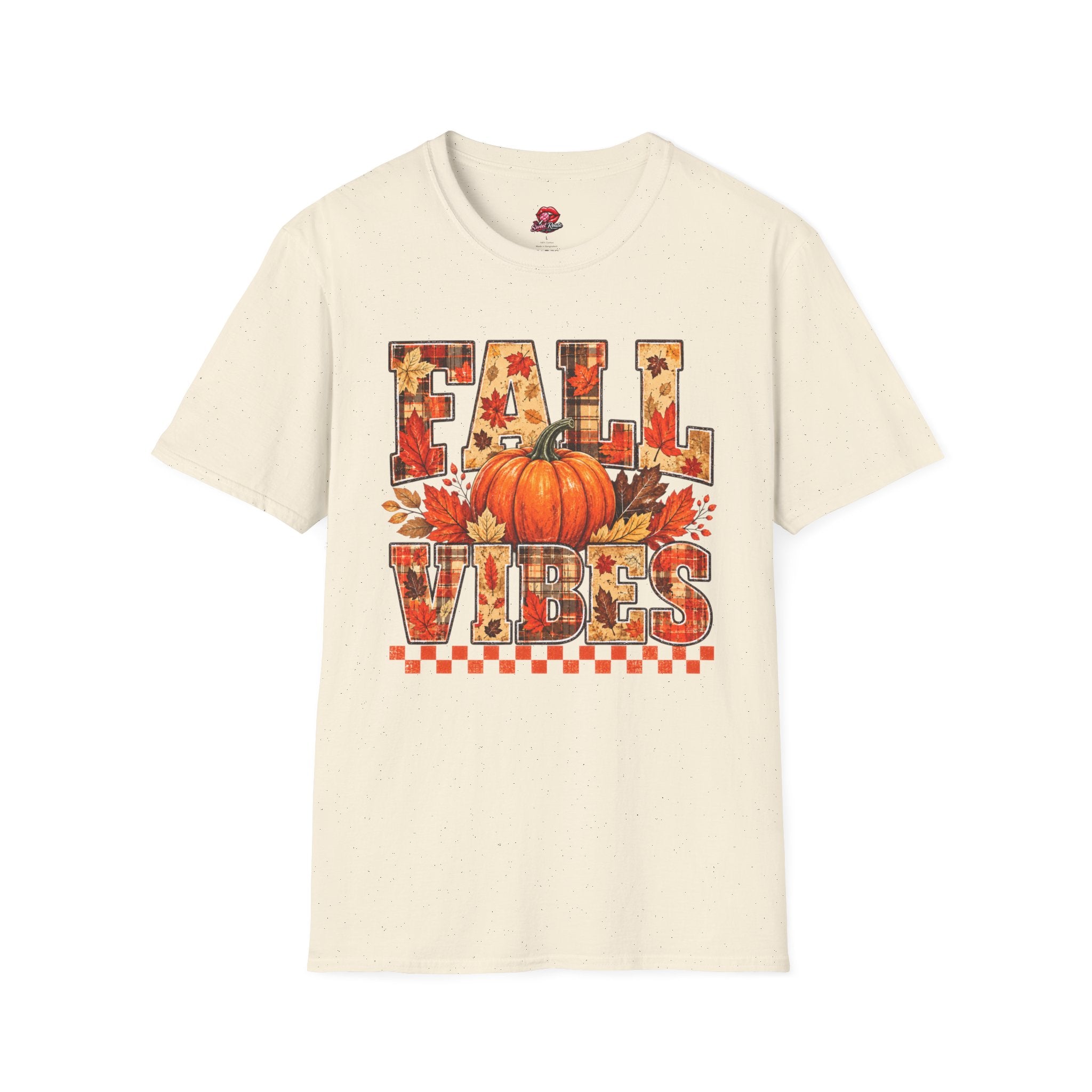 Pumpkin & Leaves Fall Vibes Tee