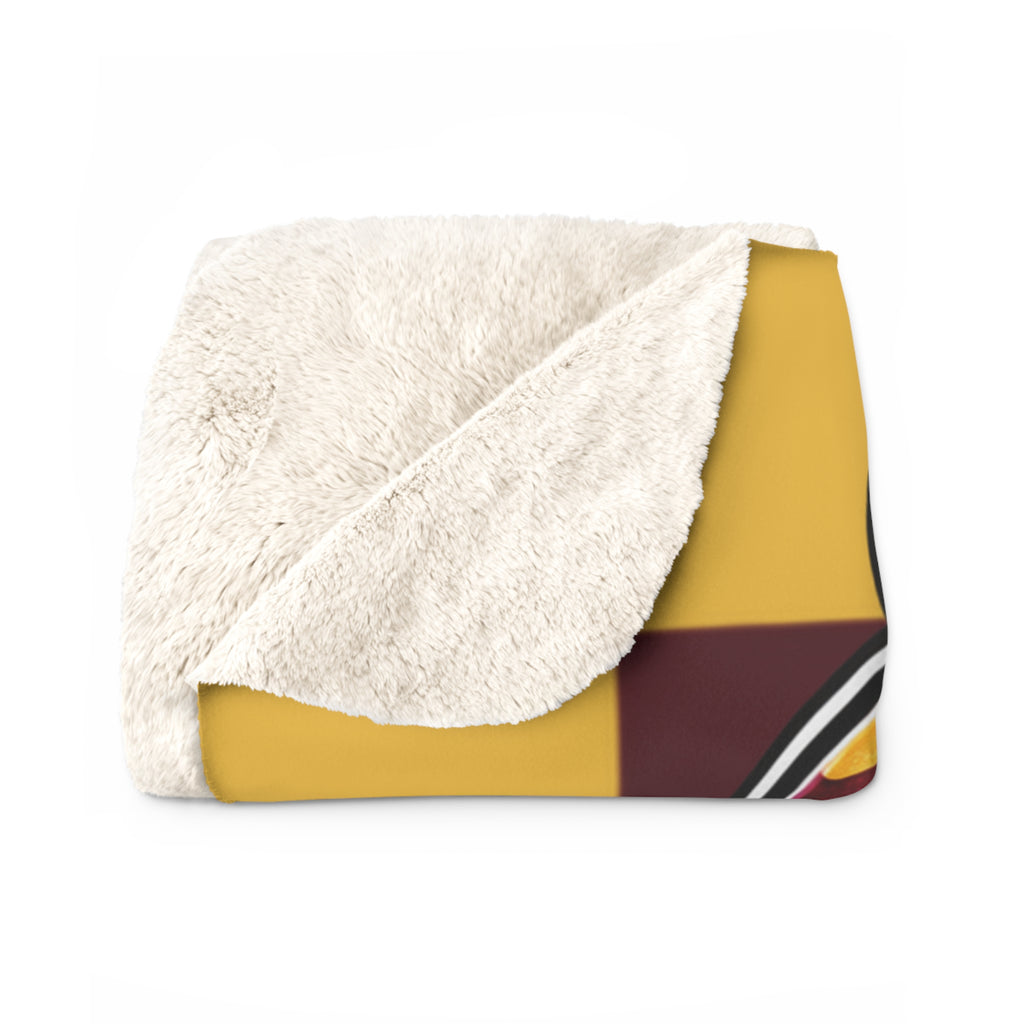 Kermit Yellowjackets Sherpa Fleece Blanket
