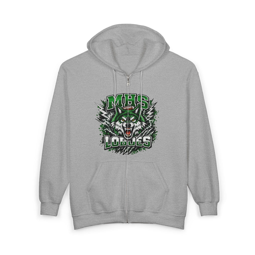 MHS Loboes Full-Zip Hoodie
