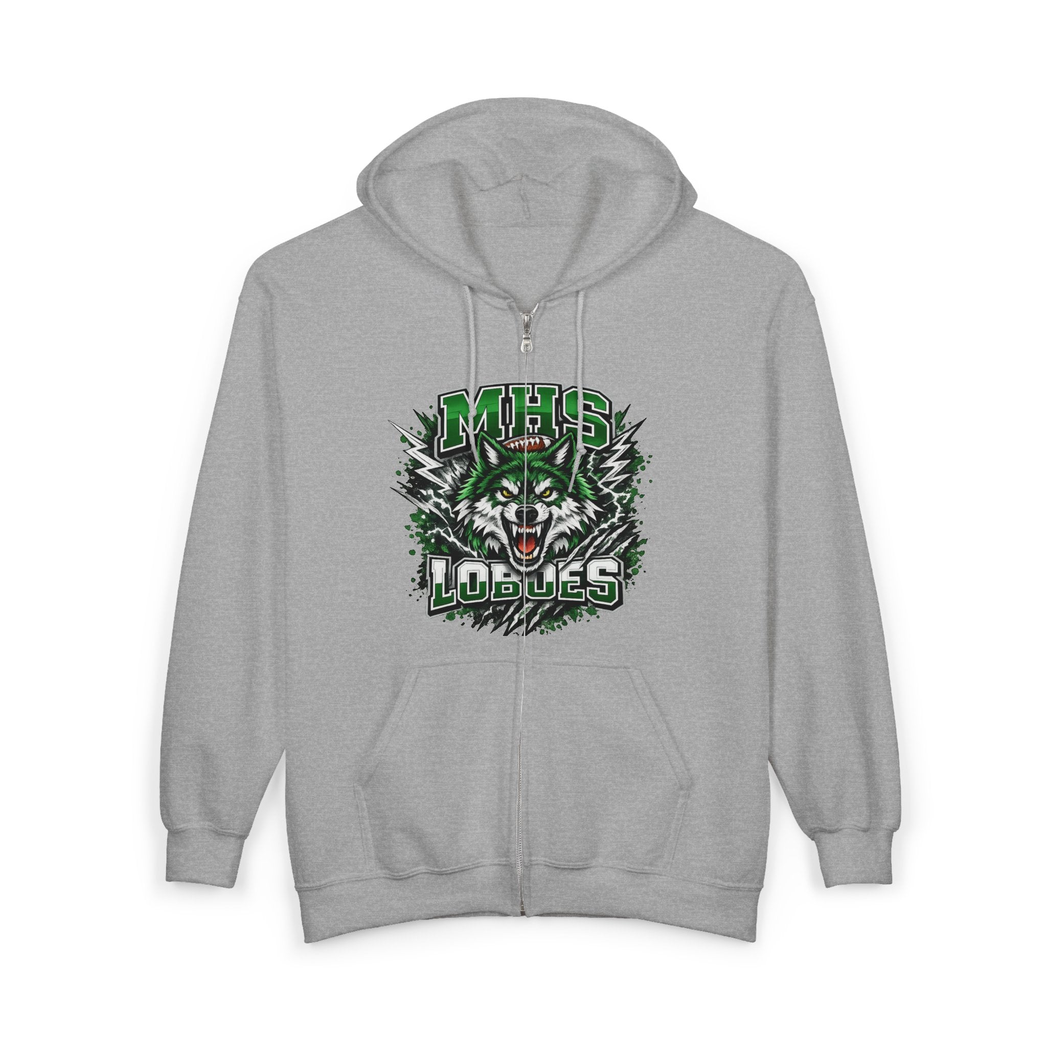 MHS Loboes Full-Zip Hoodie