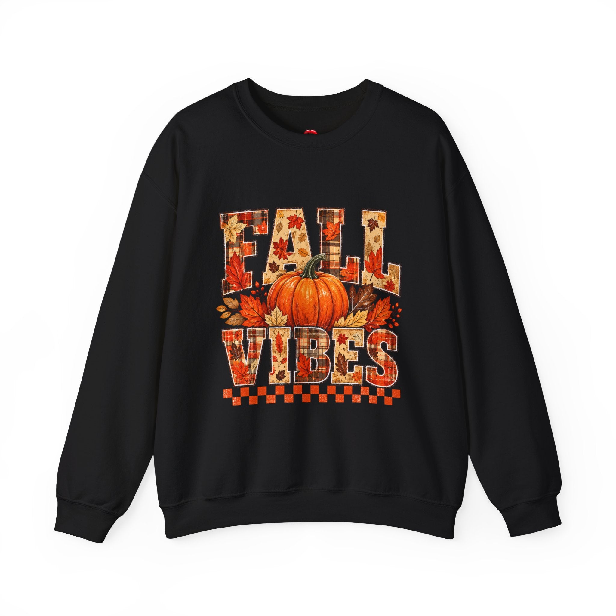 Pumpkin & Leaves Fall Vibes Crewneck