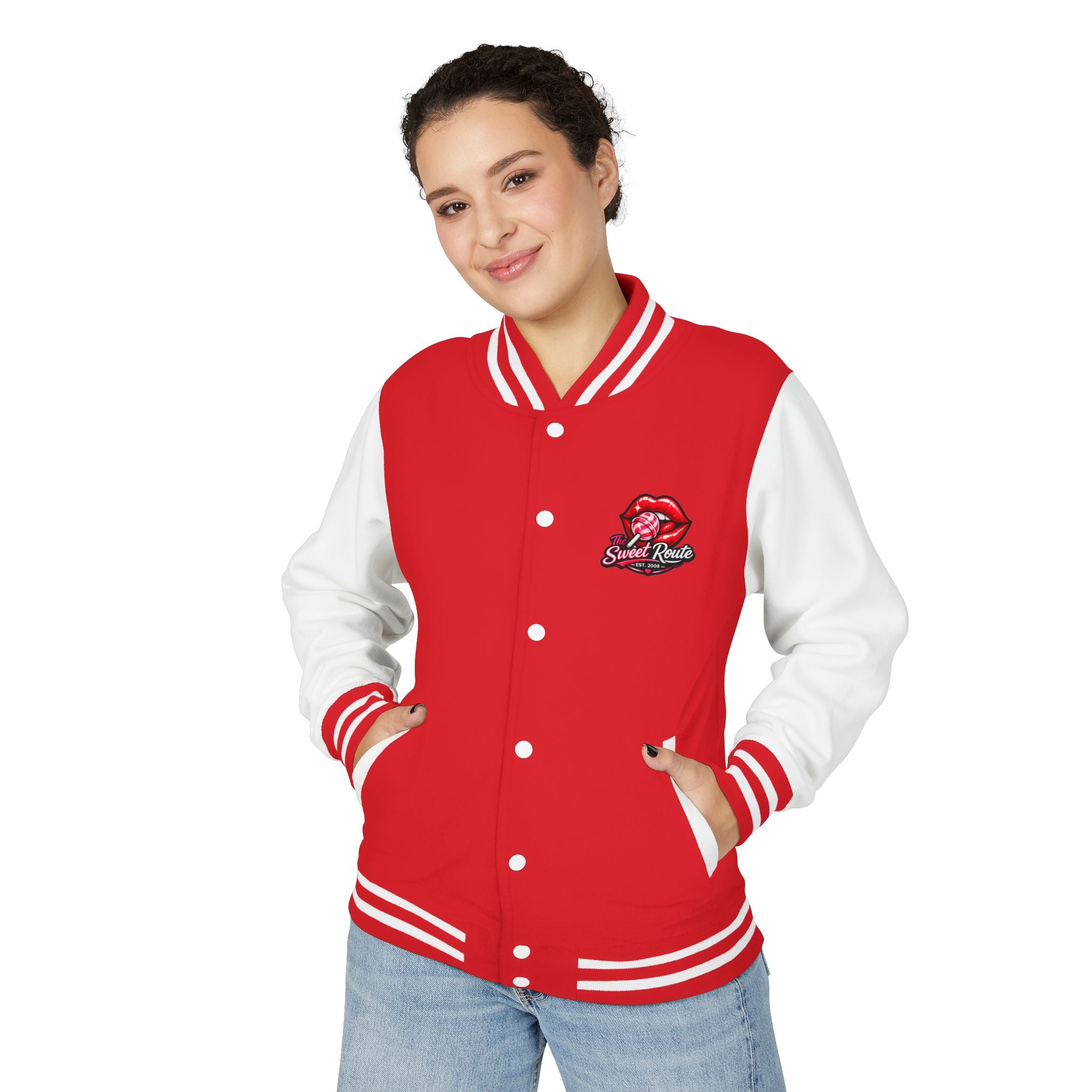 Sweet Route logo Letterman Jacket