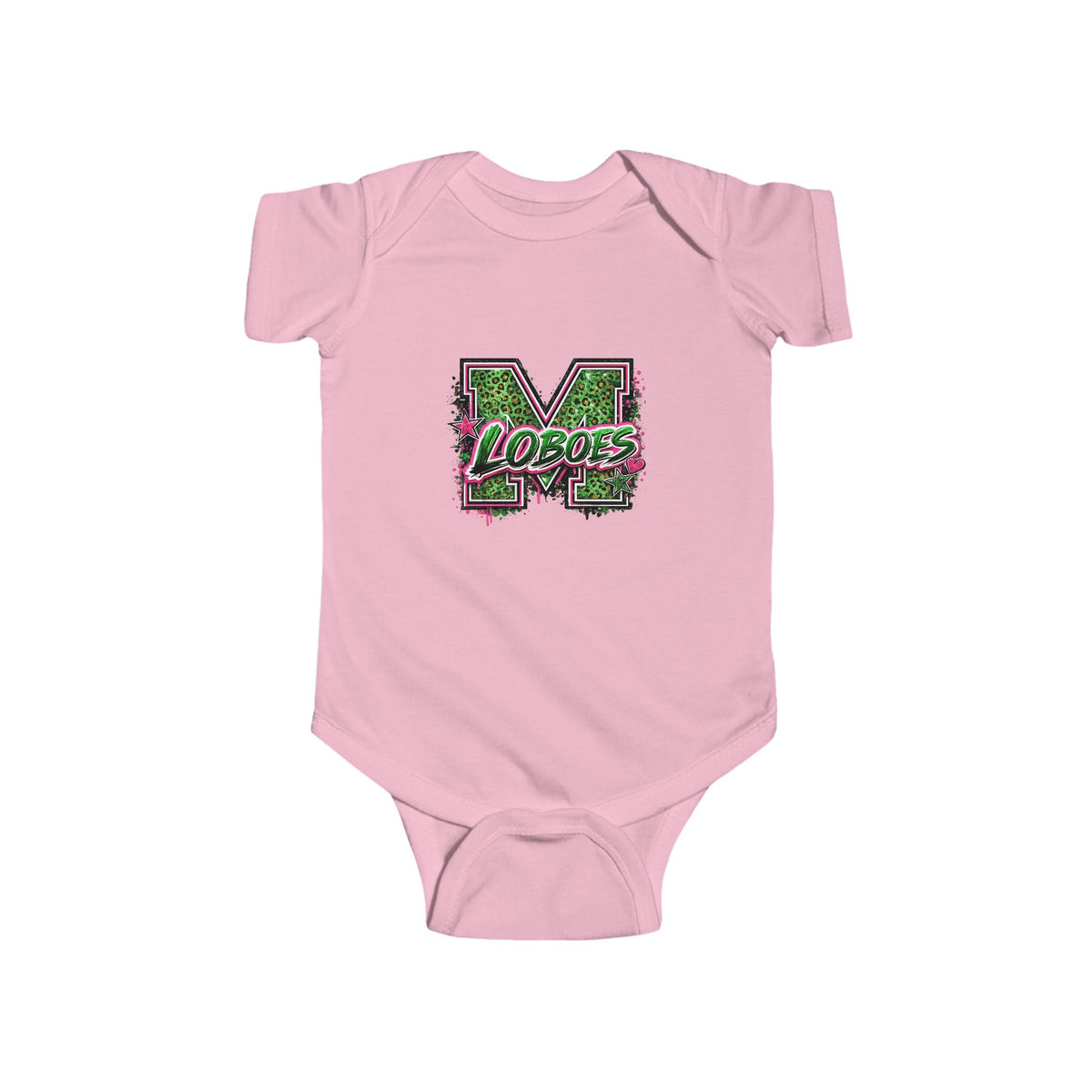 M Letter Loboes Infant Bodysuit