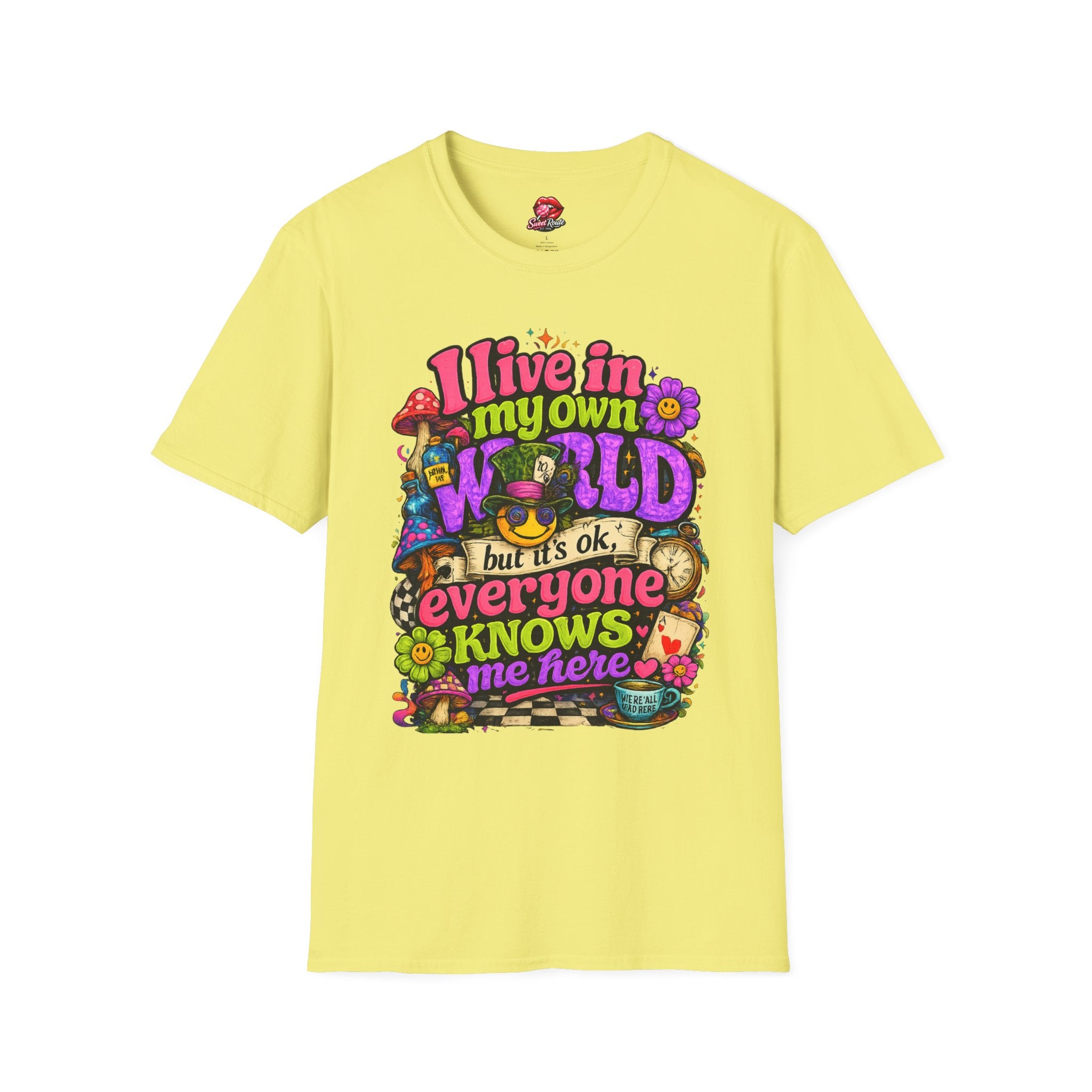 I Live In My Own World T-Shirt