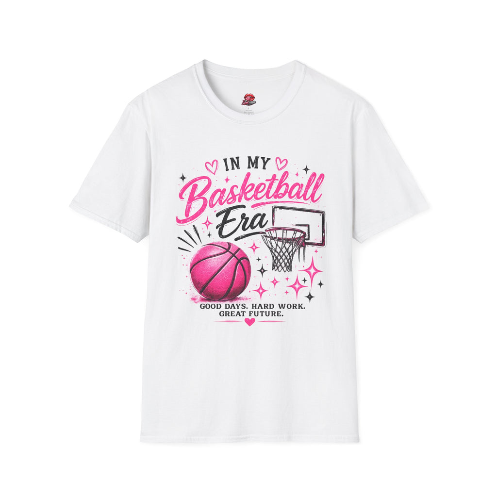 In My Basketball Era Pink Hoop Graphic